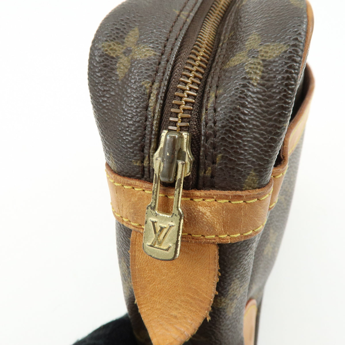 Louis Vuitton Monogram Compiegne 28 Pouch Clutch Bag Brown M51845