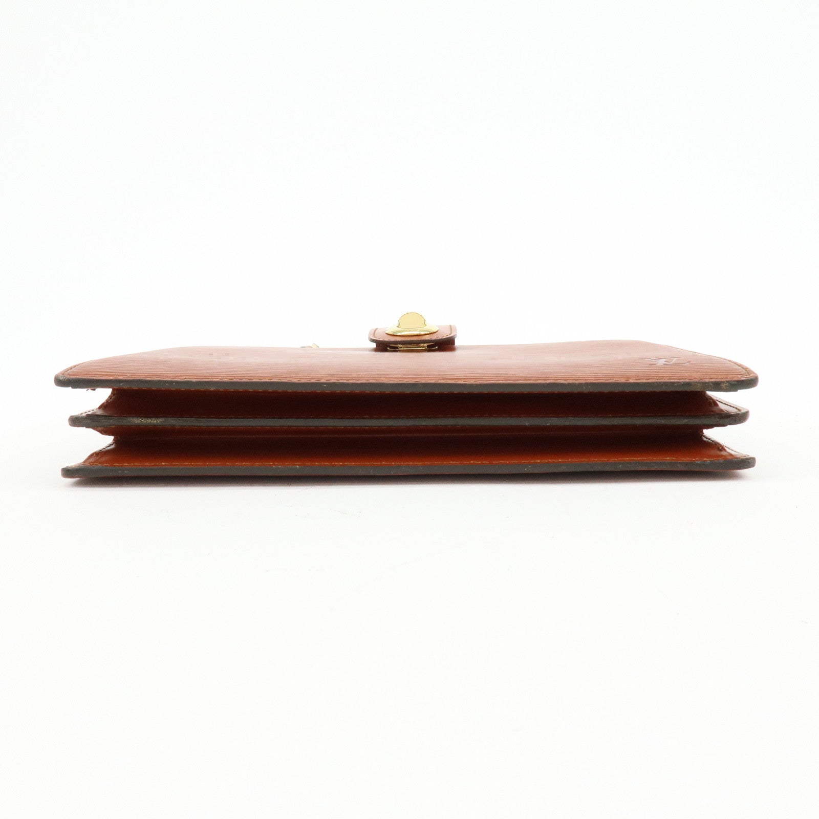 Louis Vuitton Epi Leather Capucines Shoulder Bag Kenya Brown M52343