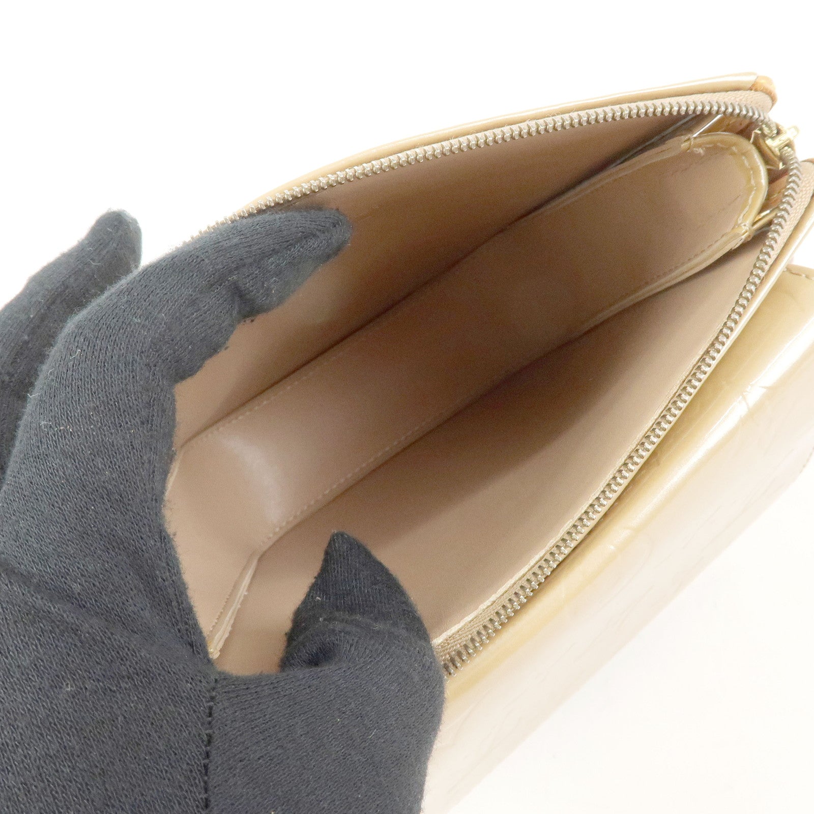 Louis Vuitton Monogram Vernis Motte Shoulder Bag Noisette M91337
