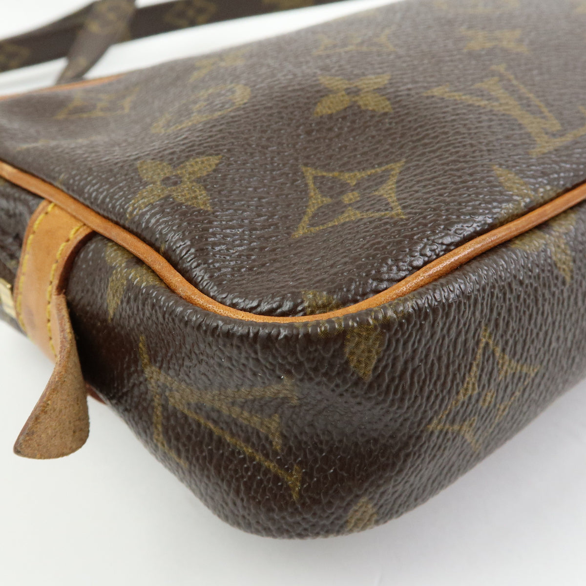 Louis Vuitton Monogram Pochette Marly Bandouliere Bag Brown M51828