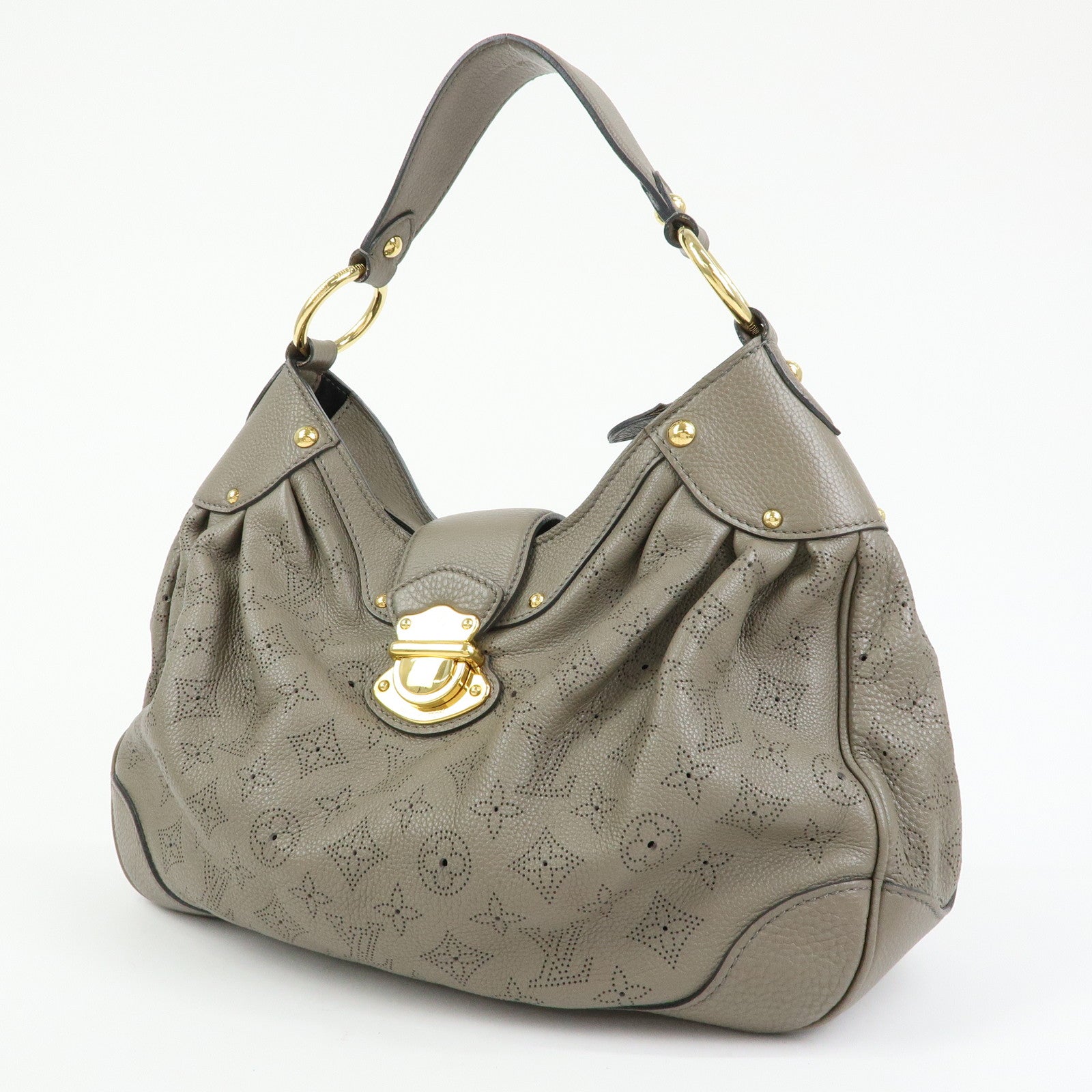 Louis Vuitton Monogram Mahina Solar PM Shoulder Bag Poudre M93455