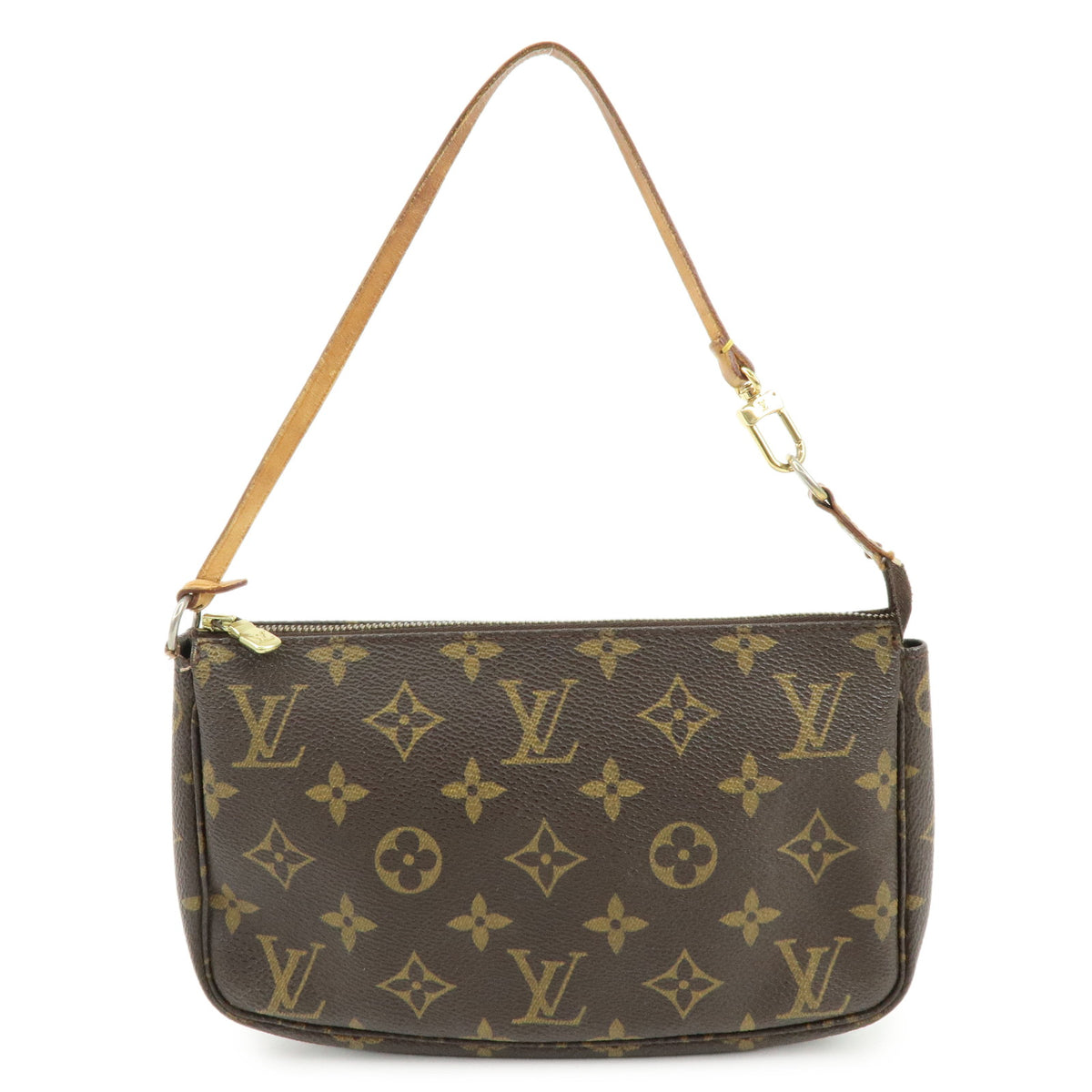 Louis Vuitton Monogram Pochette Accessoires Pouch Hand Bag M51980
