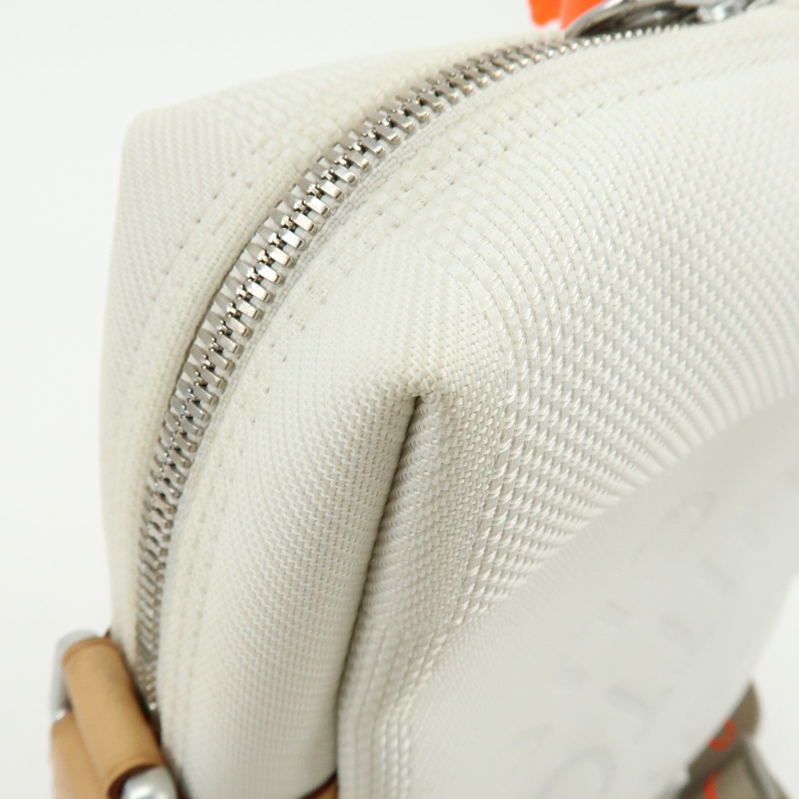 Louis Vuitton Damier Geant LV Cup Weatherly Shoulder Bag White M80637
