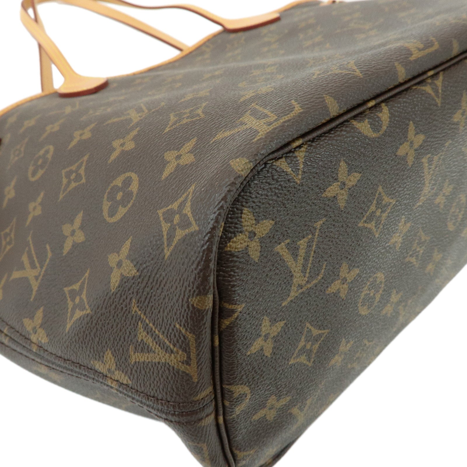 Louis Vuitton Monogram Neverfull MM Tote Bag Shoulder Bag Brown M40995