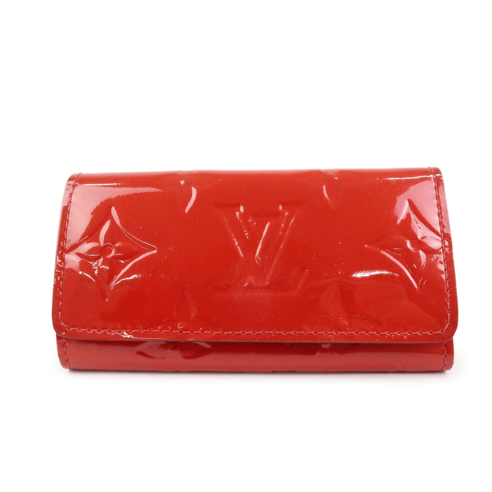 Louis Vuitton Vernis Multicles 4 Key Case Key Holder Red M91976