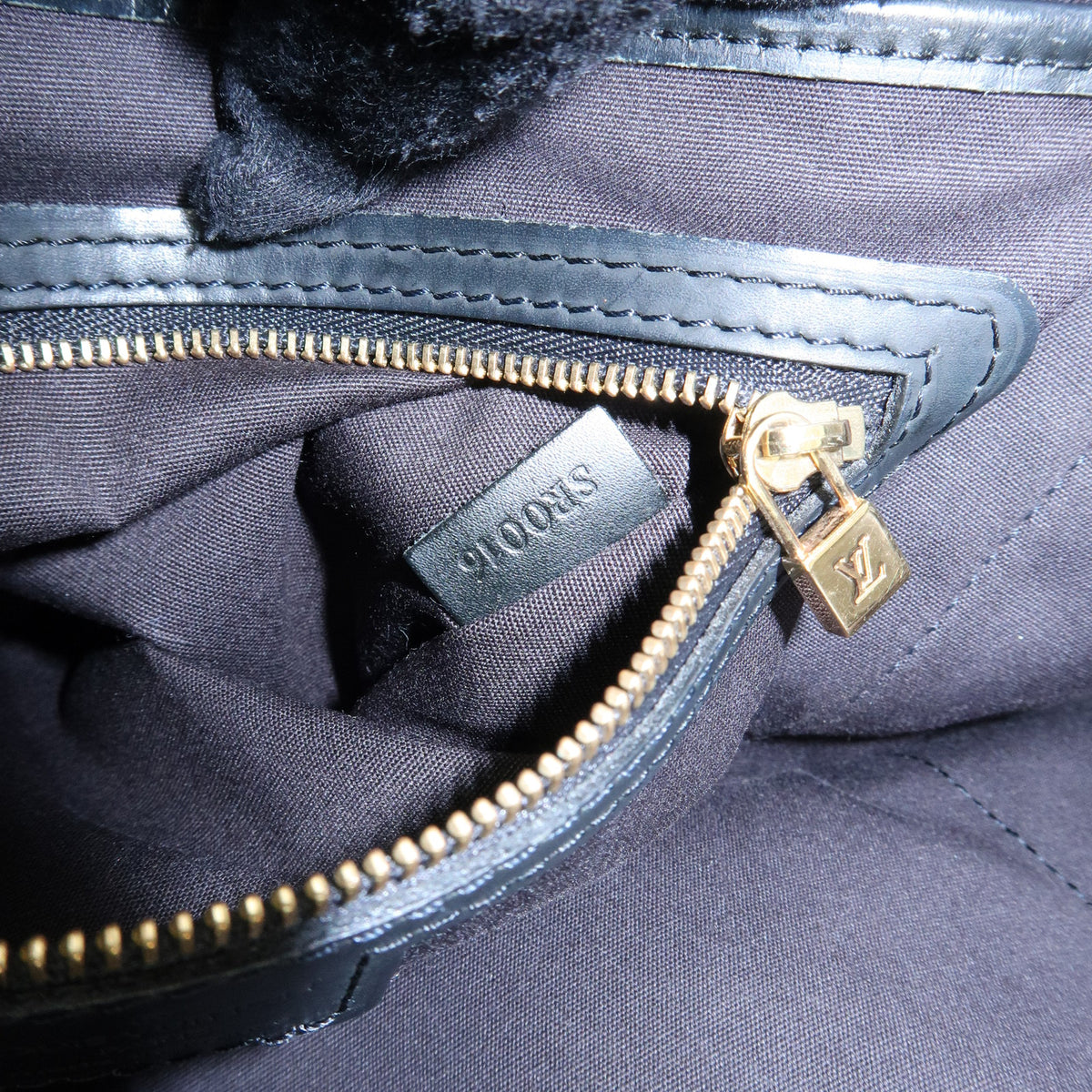 Louis Vuitton Monogram Mini Lucille GM Tote Bag Hand Bag Noir M92609