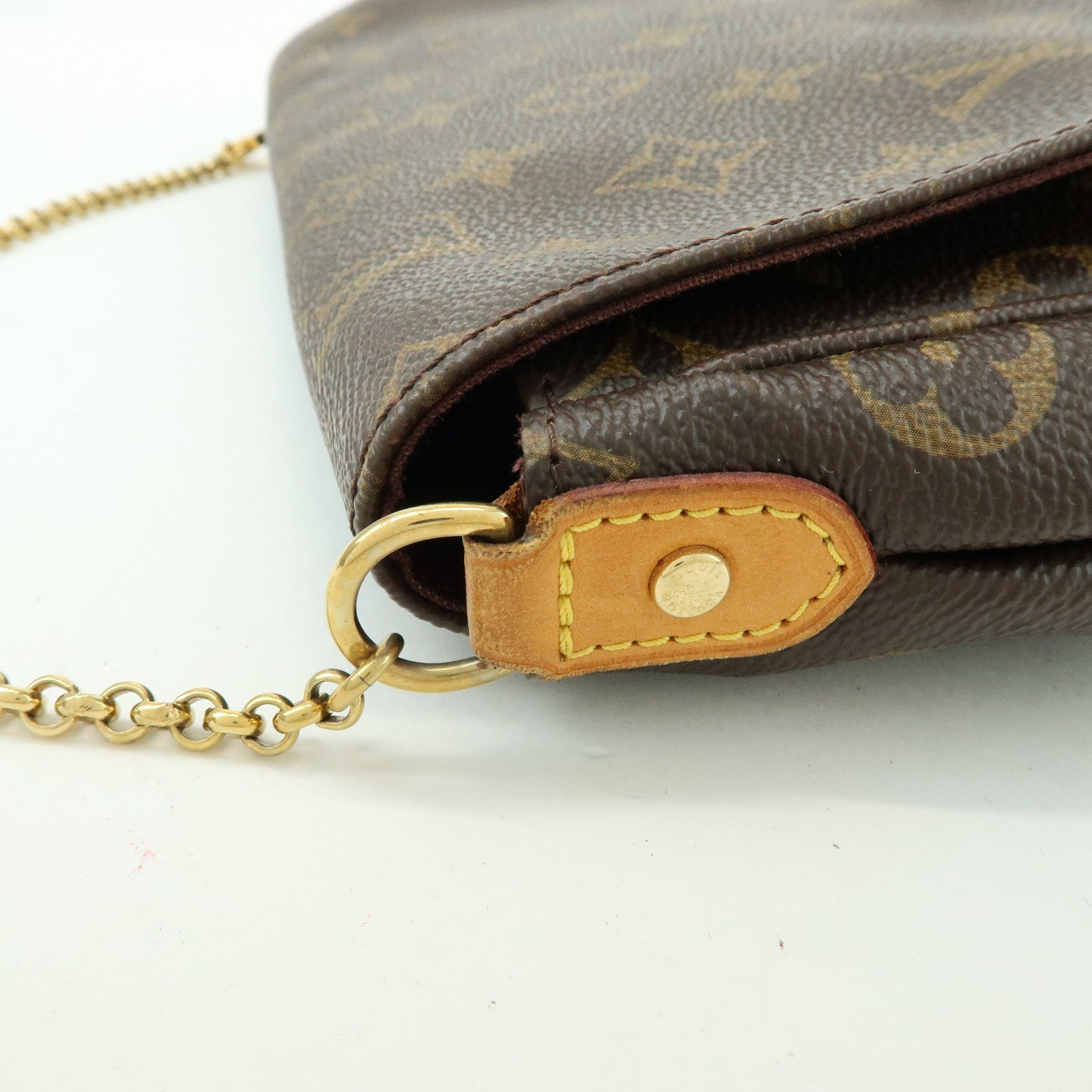 Louis Vuitton Monogram Favorite PM 2Way Shoulder Bag Brown M40717