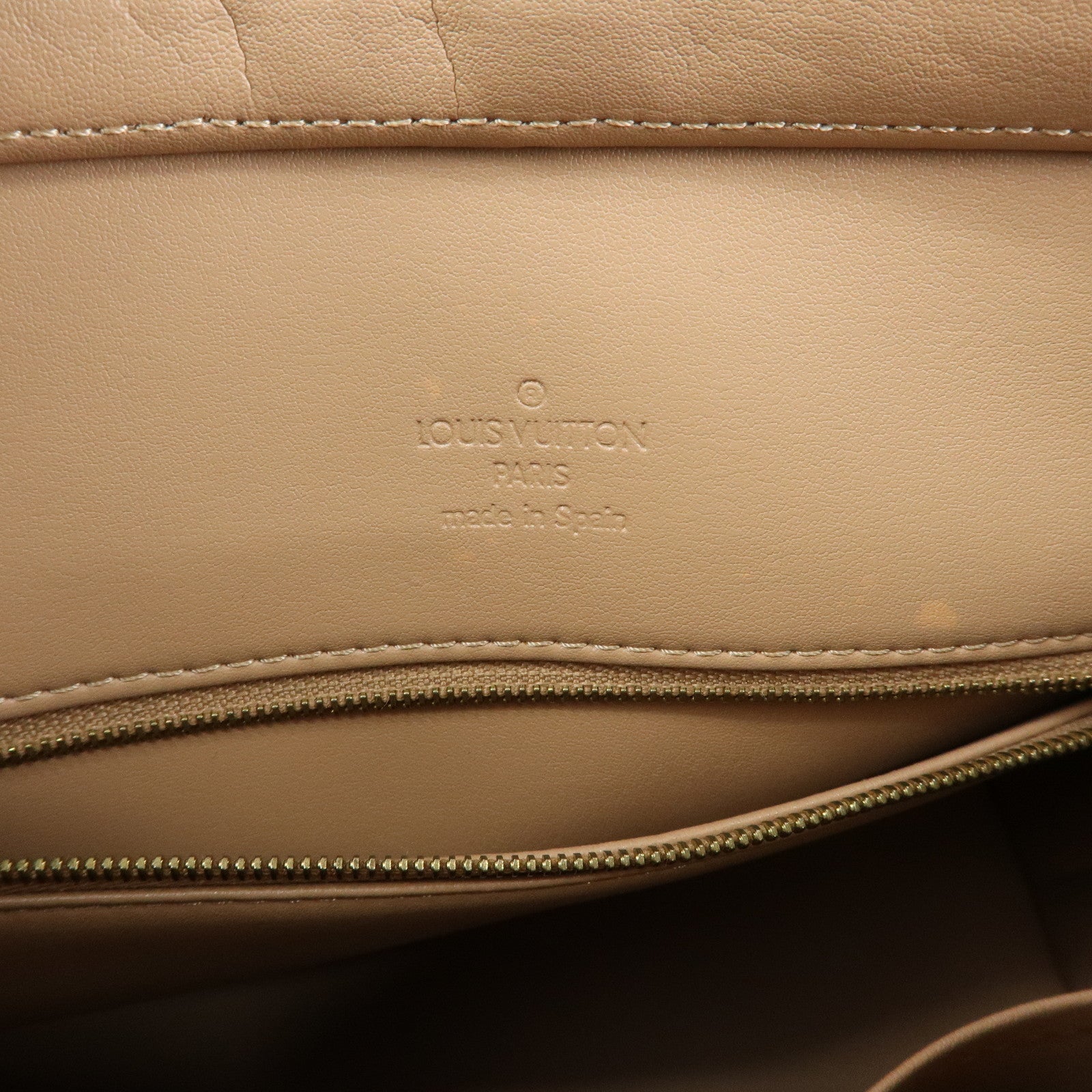 Louis Vuitton Monogram Vernis Houston Noisette Tote Bag M91340