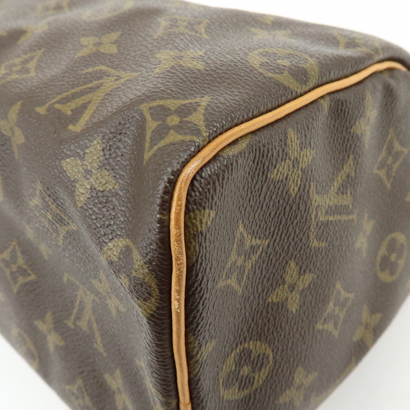 Louis Vuitton Monogram Speedy 25 Boston Bag Hand Bag Brown M41528