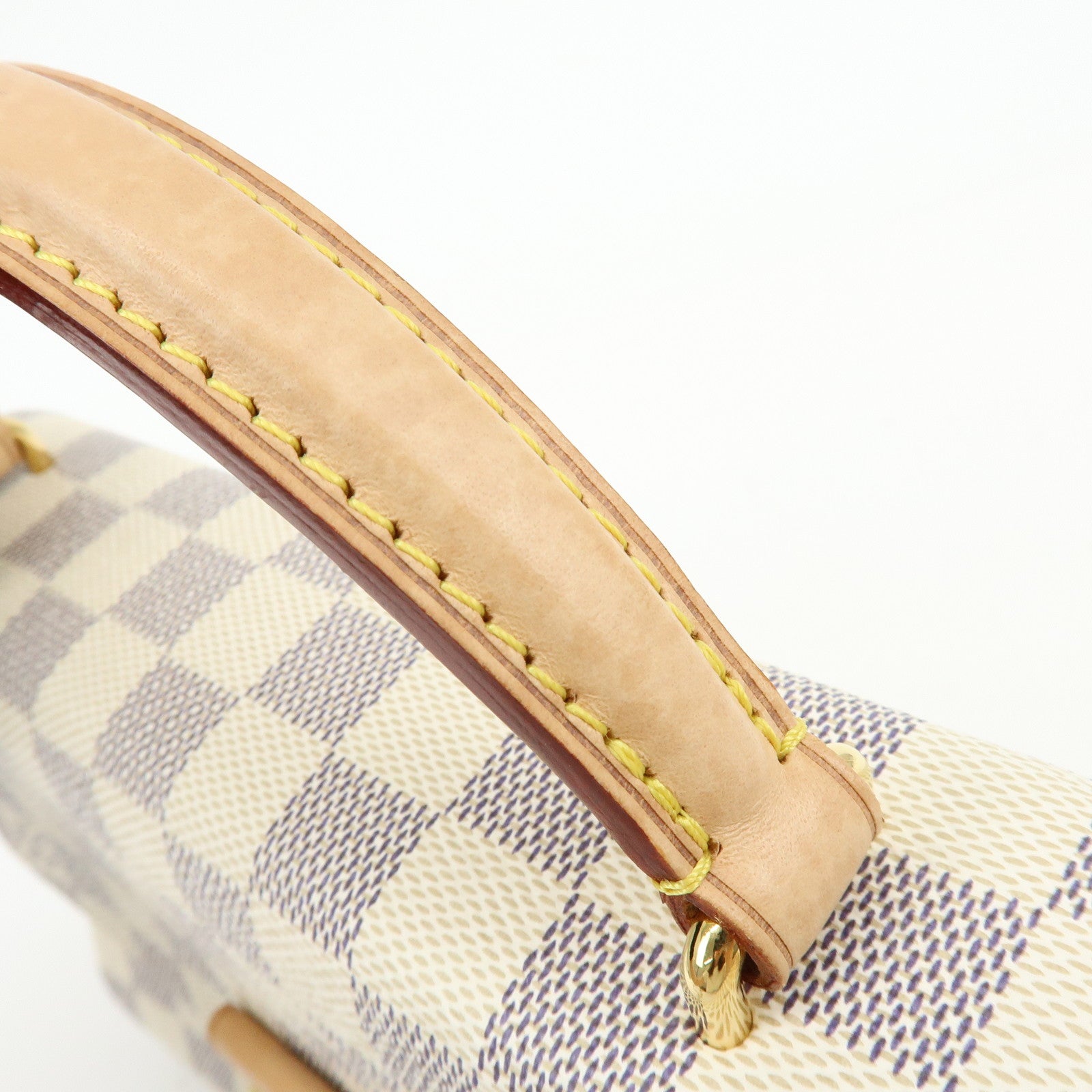 Louis Vuitton Damier Azur Croisette Canvas Leather 2Way Bag N41581