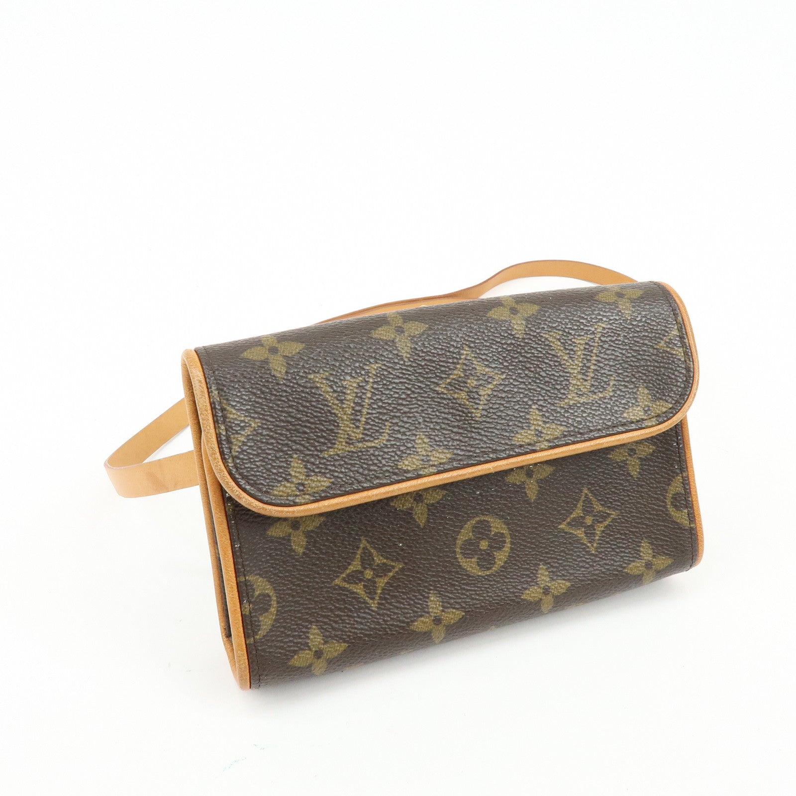 Louis Vuitton Monogram Pochette Florentine Waist Bag Belt S M51855