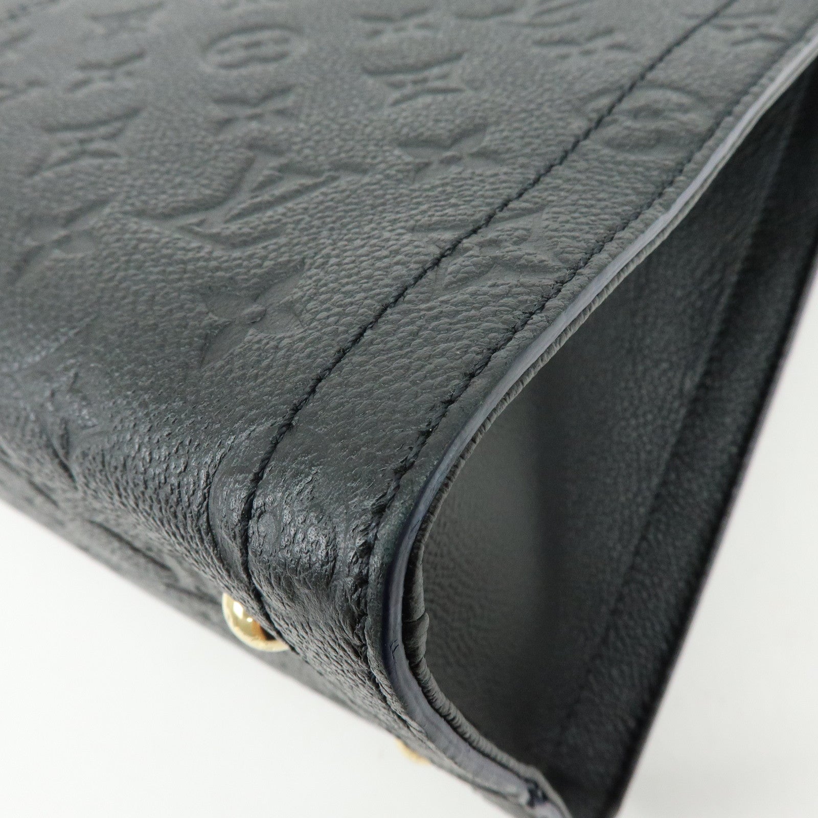 Louis Vuitton Monogram Empreinte Three PM 2Way Bag Noir M54273