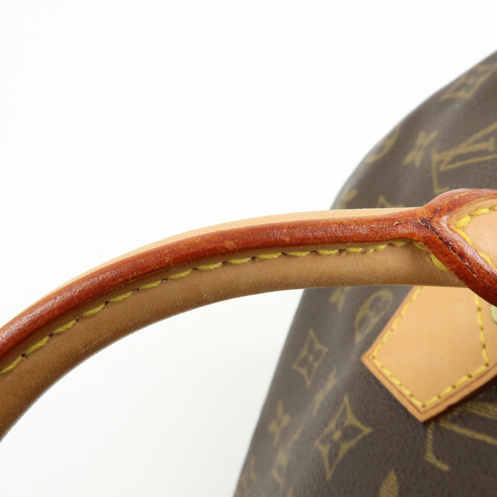 Louis Vuitton Monogram Speedy 35 Boston Bag Hand Bag Brown M41524