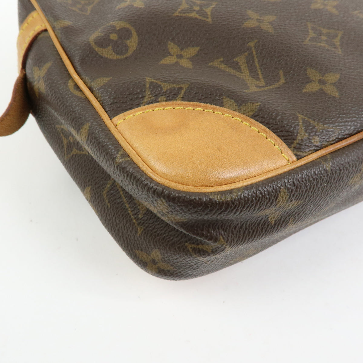 Louis Vuitton Monogram Compiegne 28 Pouch Clutch Bag Brown M51845