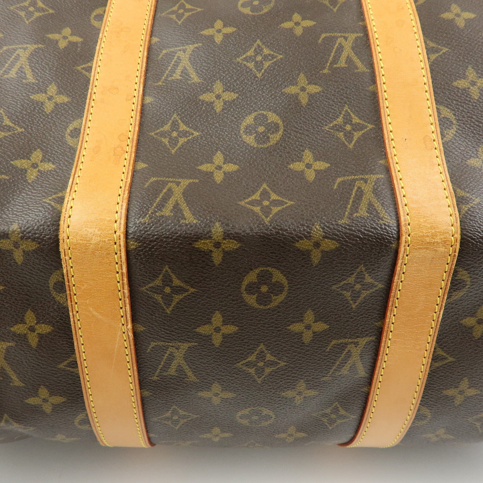 Louis Vuitton Monogram Keep All 50 Boston Bag Brown M41426