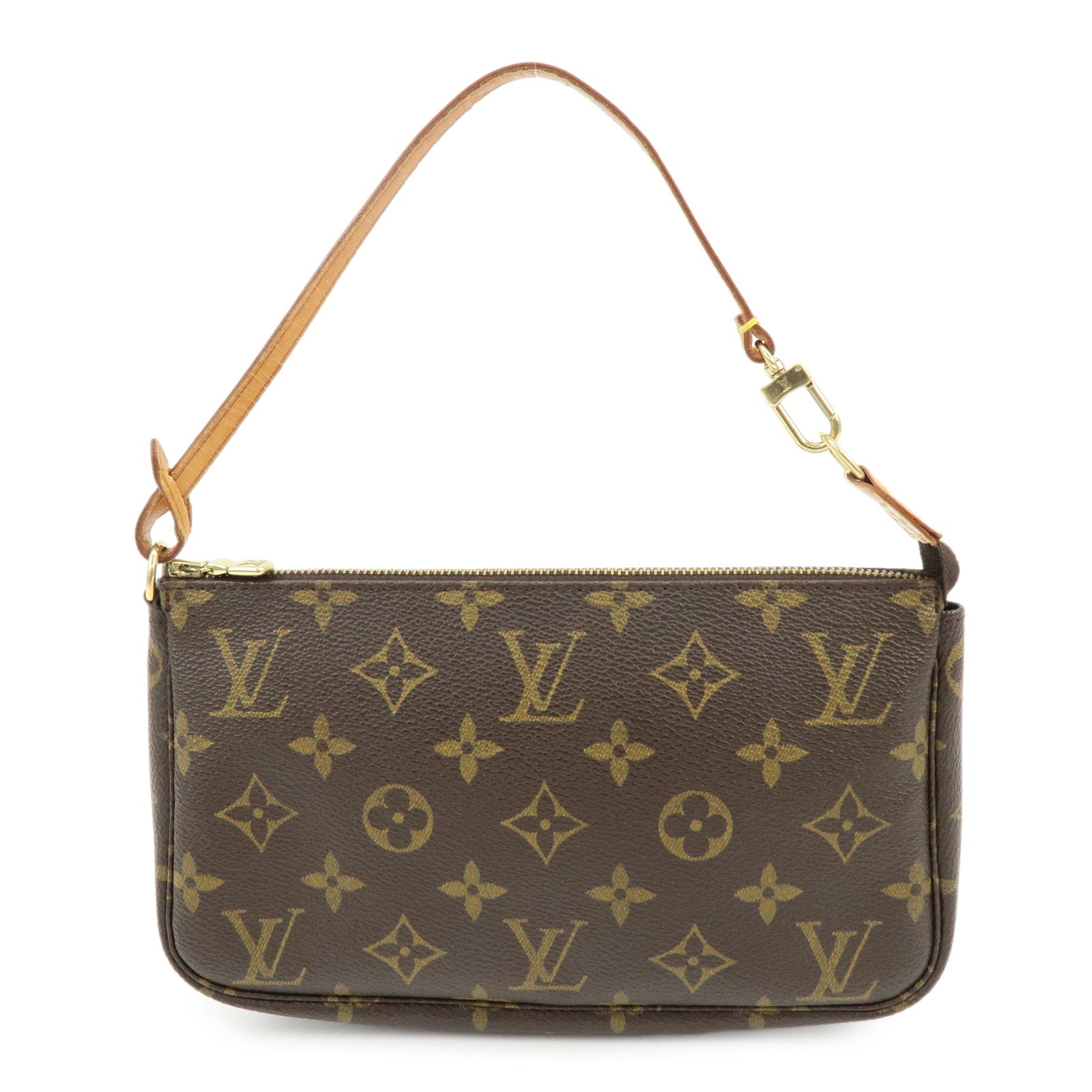 Louis Vuitton Monogram Pochette Accessoires Pouch Hand Bag M51980