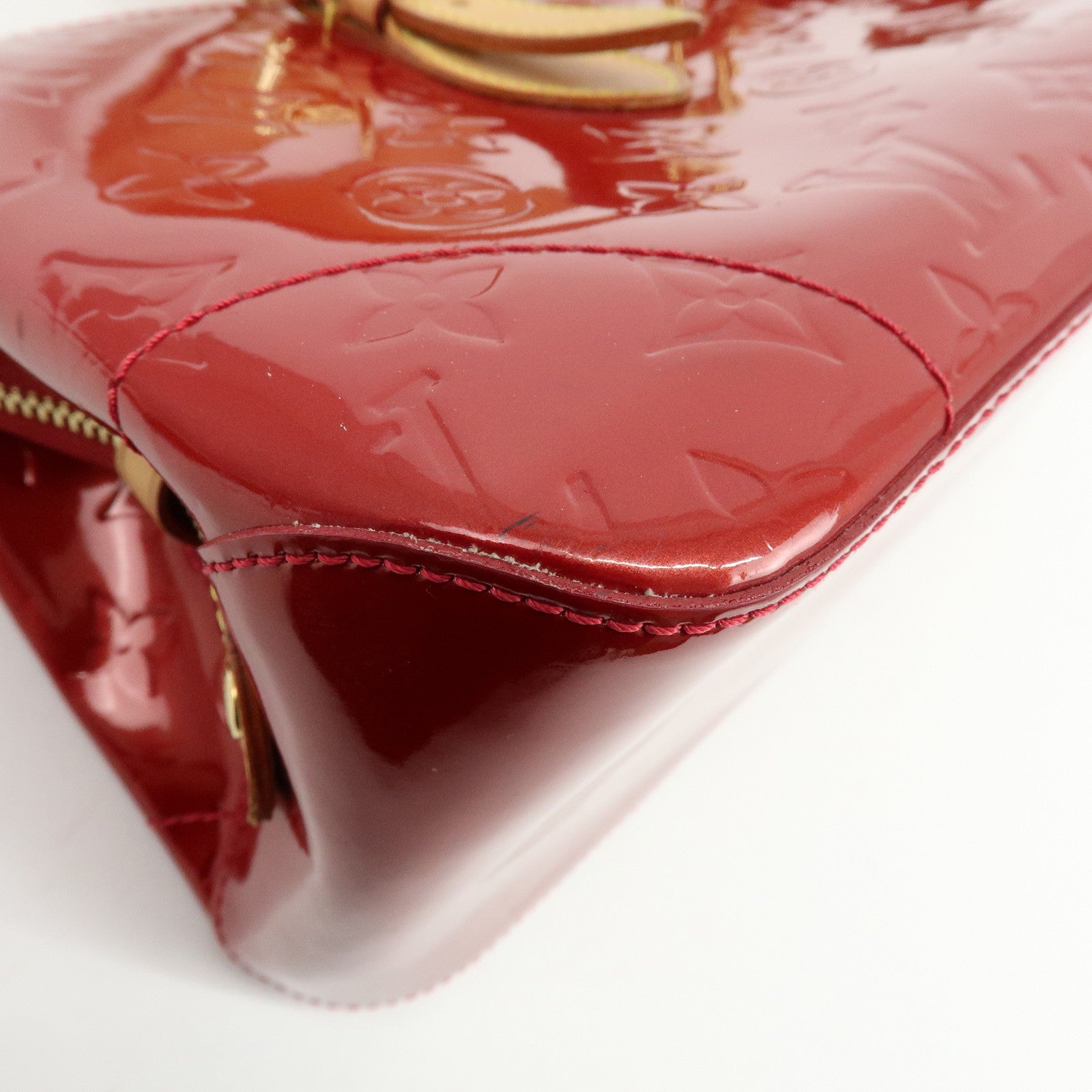 Louis Vuitton Vernis Rosewood Avenue Hand Bag Pomme D'Amour M93507