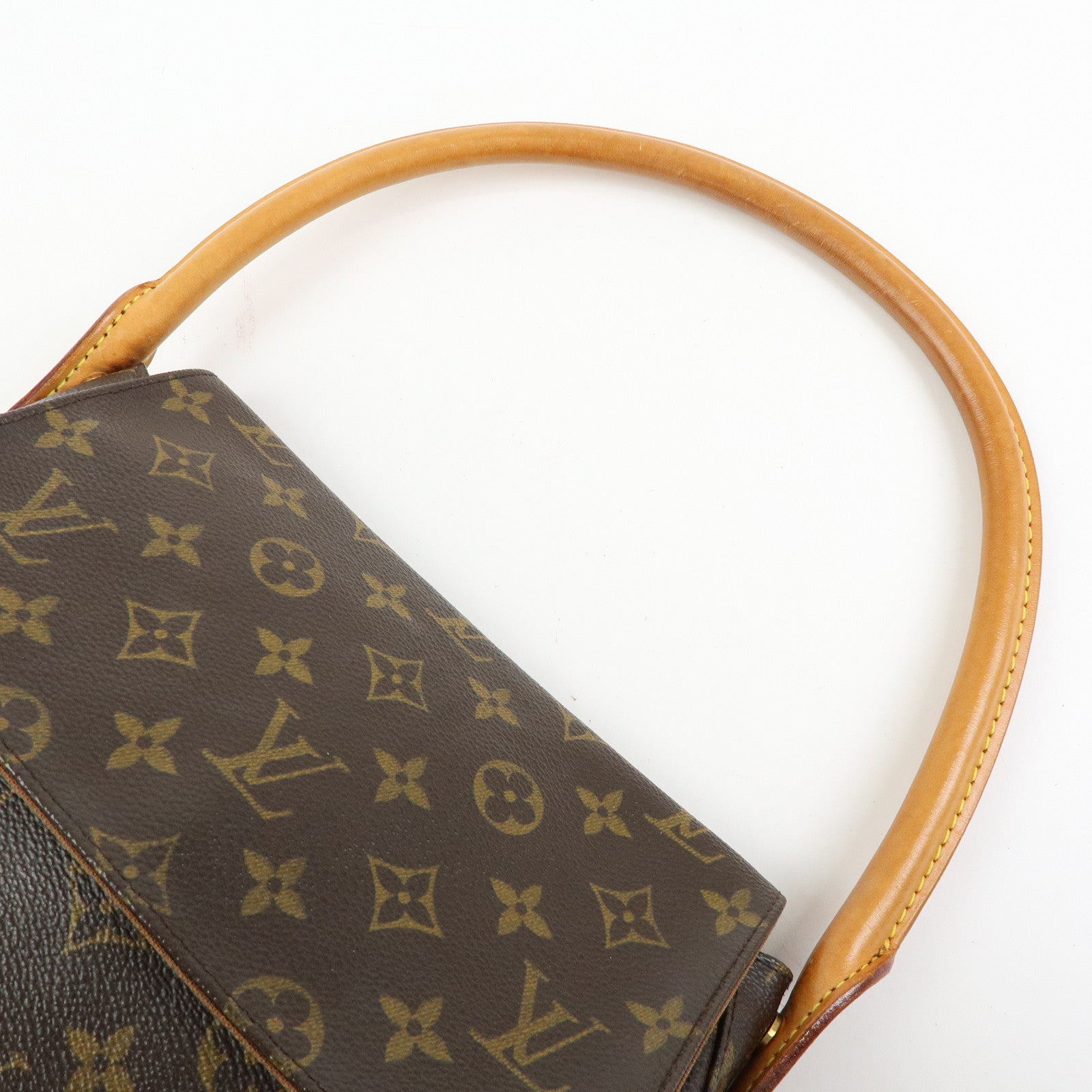 Louis Vuitton Monogram Mini Looping Shoulder Bag Brown M51147