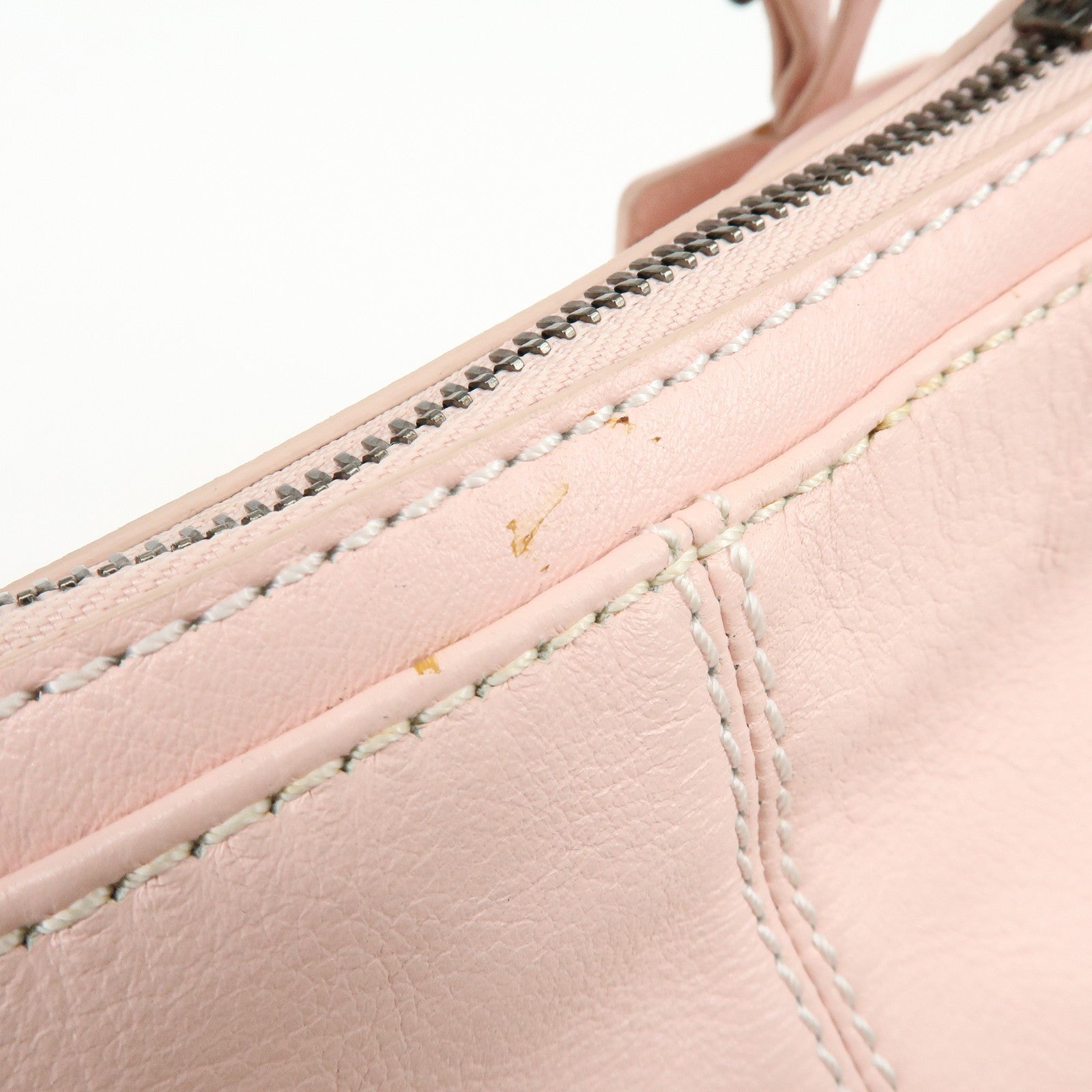BURBERRY Blue Label Reversible Canvas Leather Shoulder Crossbody Bag