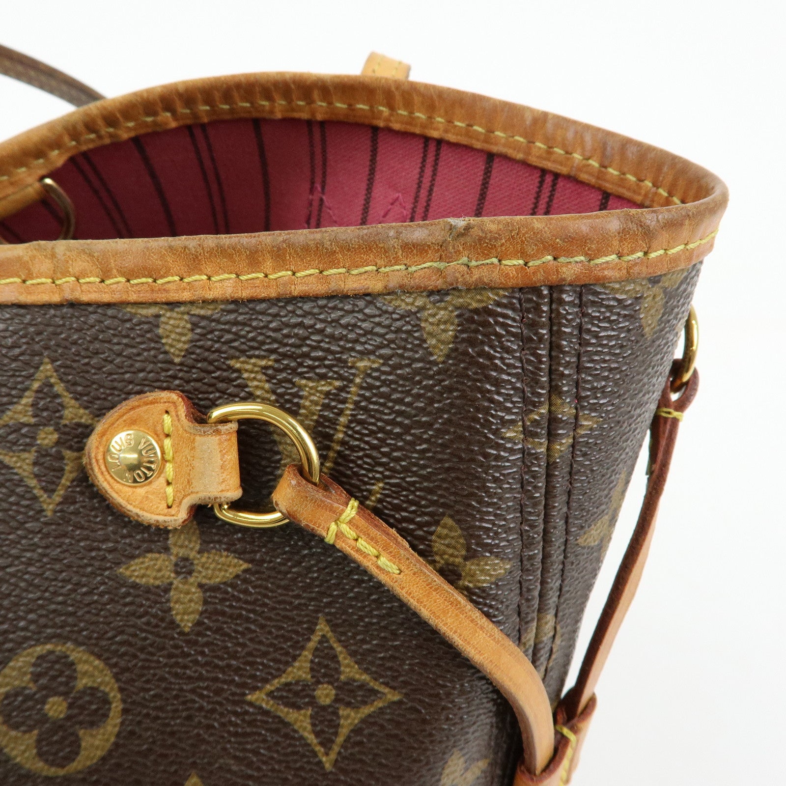 Louis Vuitton Monogram Neverfull PM Tote Bag Brown M41245