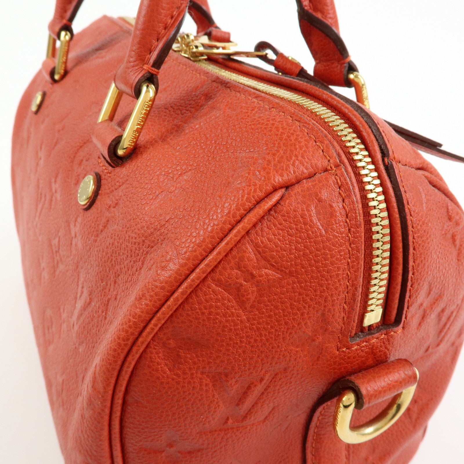 Louis Vuitton Monogram Empreinte Speedy Bandouliere 25 Orient M40758