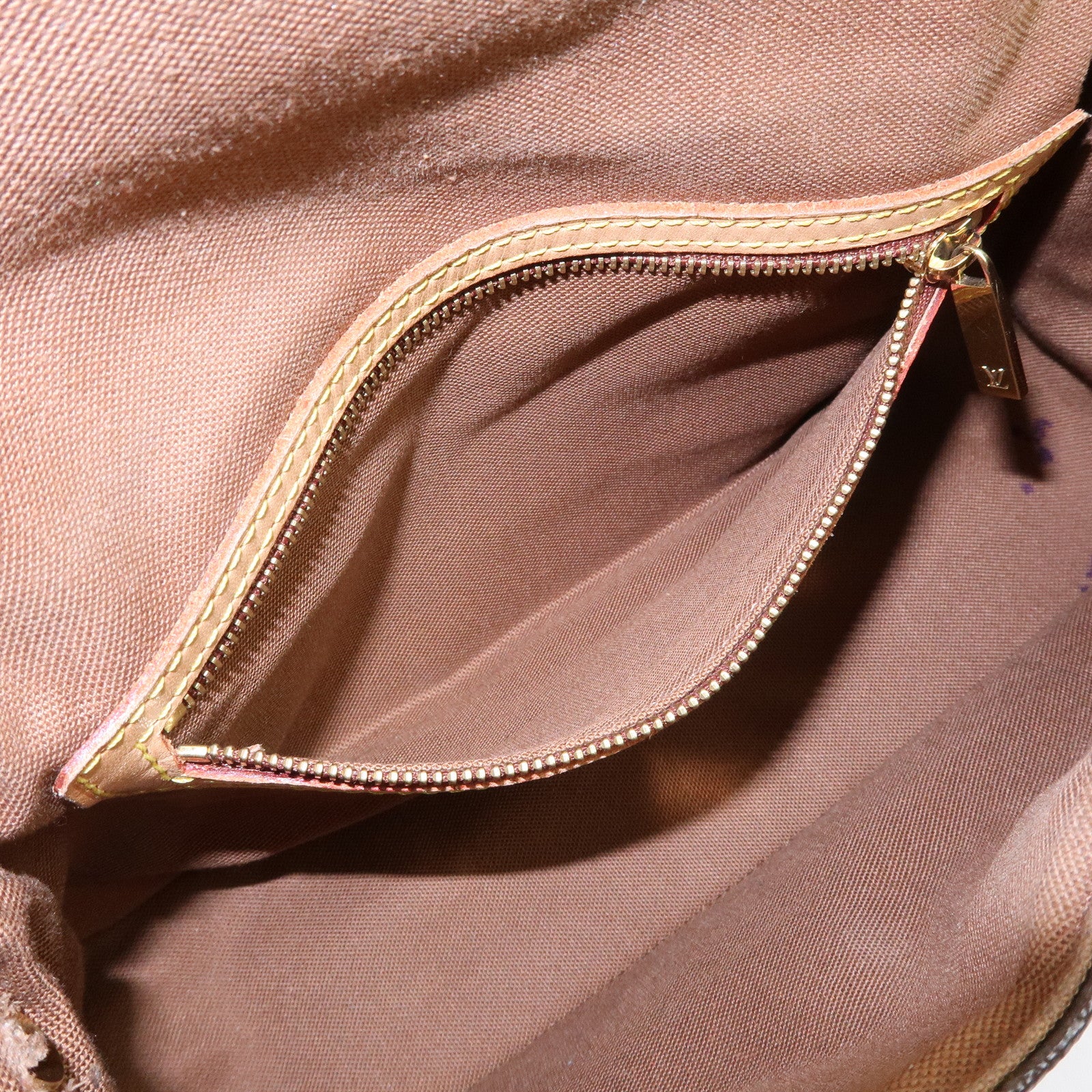 Louis Vuitton Monogram Mini Looping Shoulder Bag Brown M51147