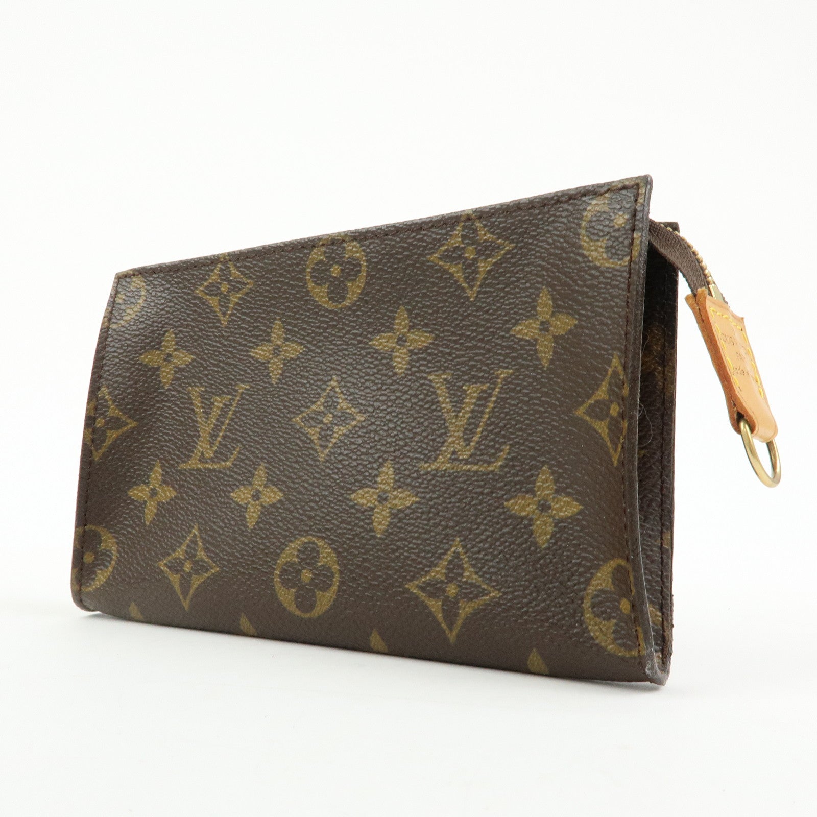 Louis Vuitton Monogram Pouch for Bucket PM Bag Accessory Pouch Brown