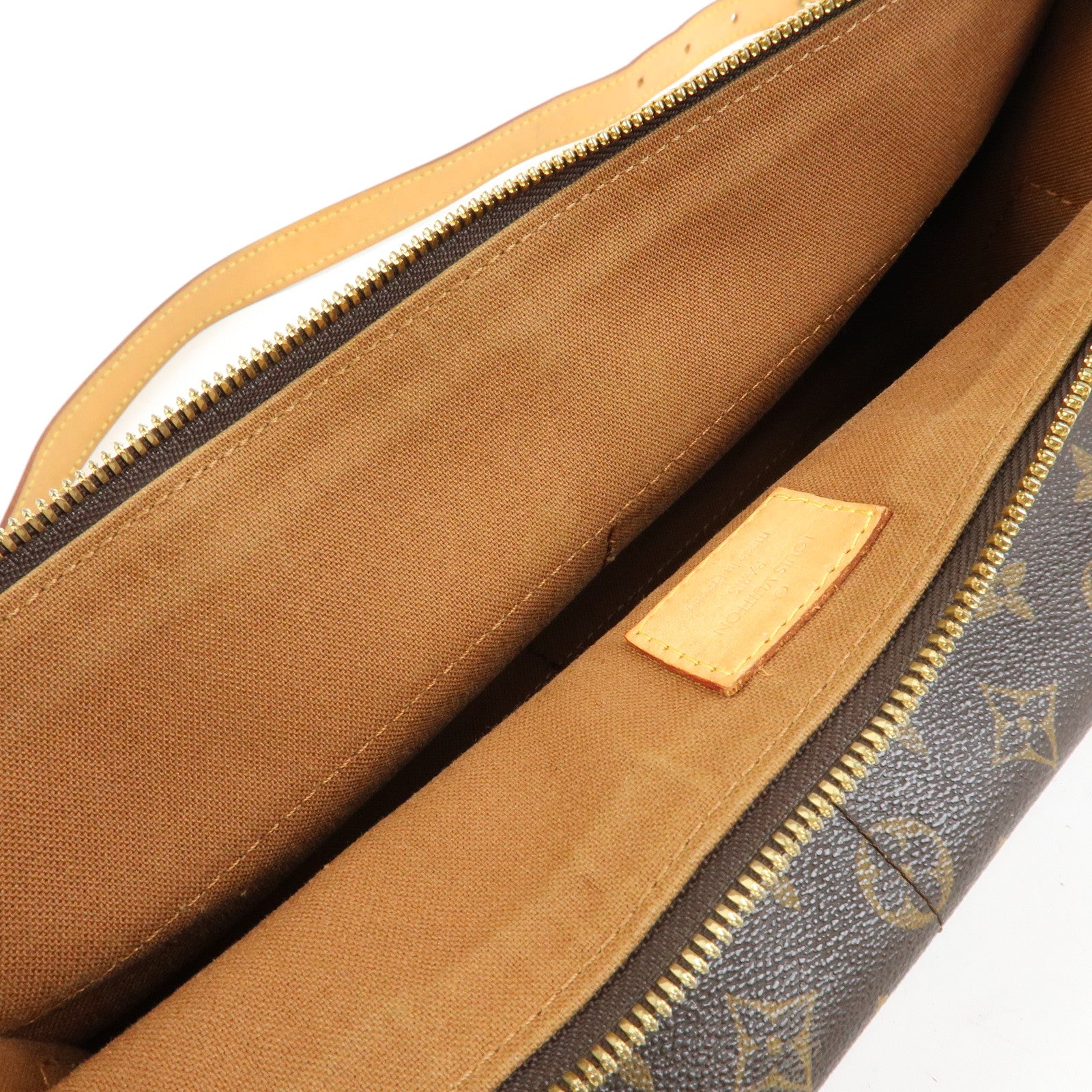 Louis Vuitton Monogram Popincourt Long Shoulder Bag Brown M40008