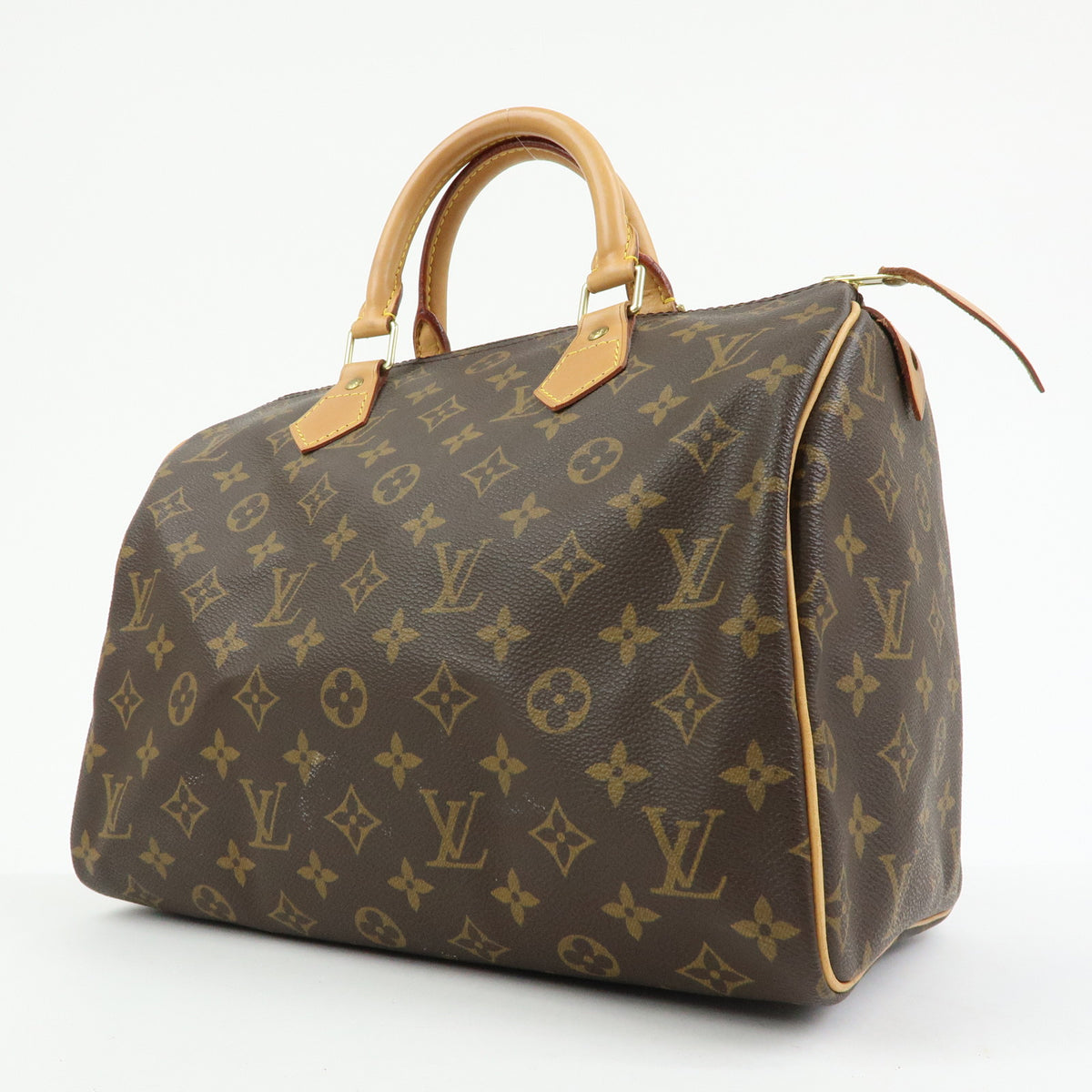 Louis Vuitton Monogram Speedy 30 Boston Bag Hand Bag Brown M41526