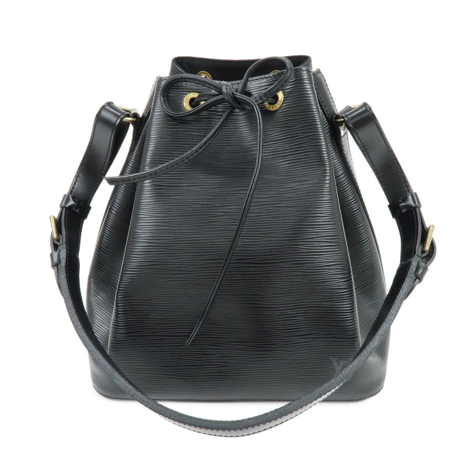 Louis Vuitton Epi Noe Leather Shoulder Bag Hand Bag Noir Black M59002