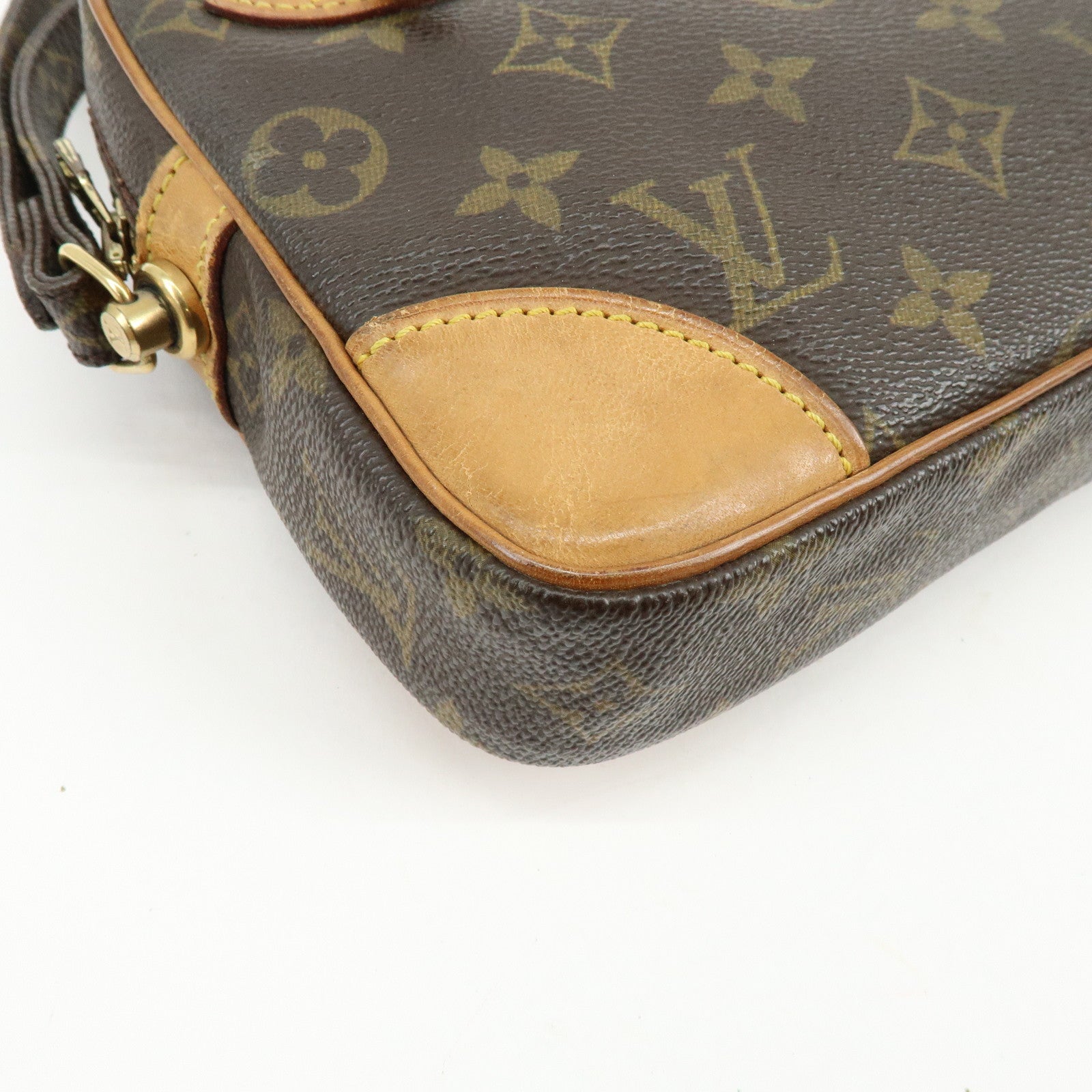 Louis Vuitton Monogram Marly Dragonne GM Clutch Bag Wrist Bag M51825