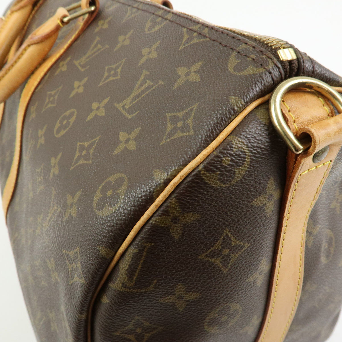 Louis Vuitton Monogram Keep All Bandouliere 50 Boston Bag M41416