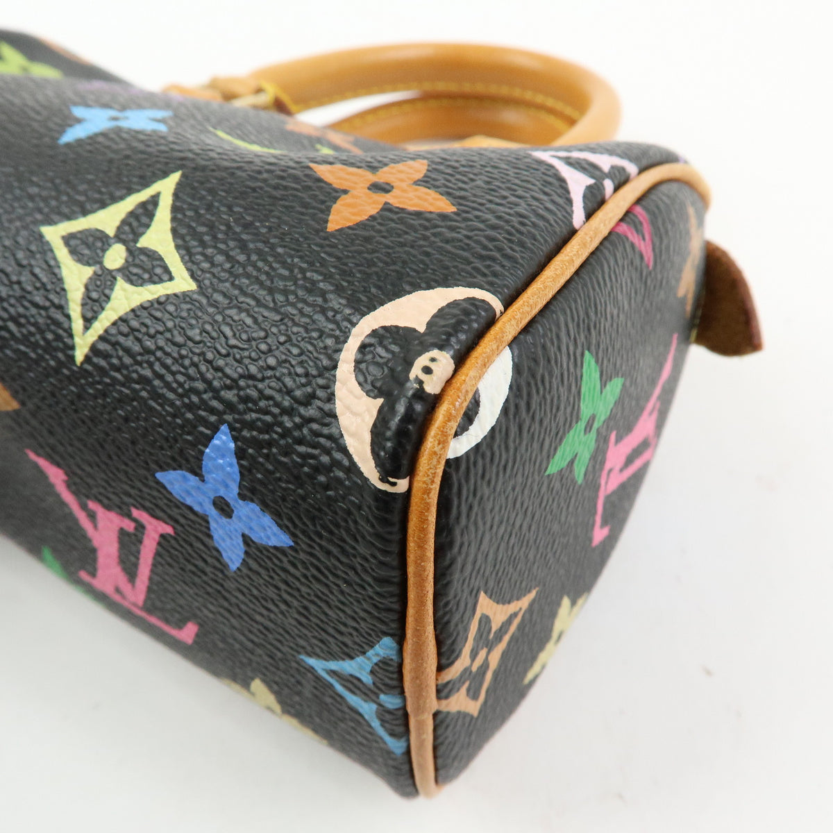 Louis Vuitton Monogram Multicolor Mini Speedy Mini Bag Noir M92644