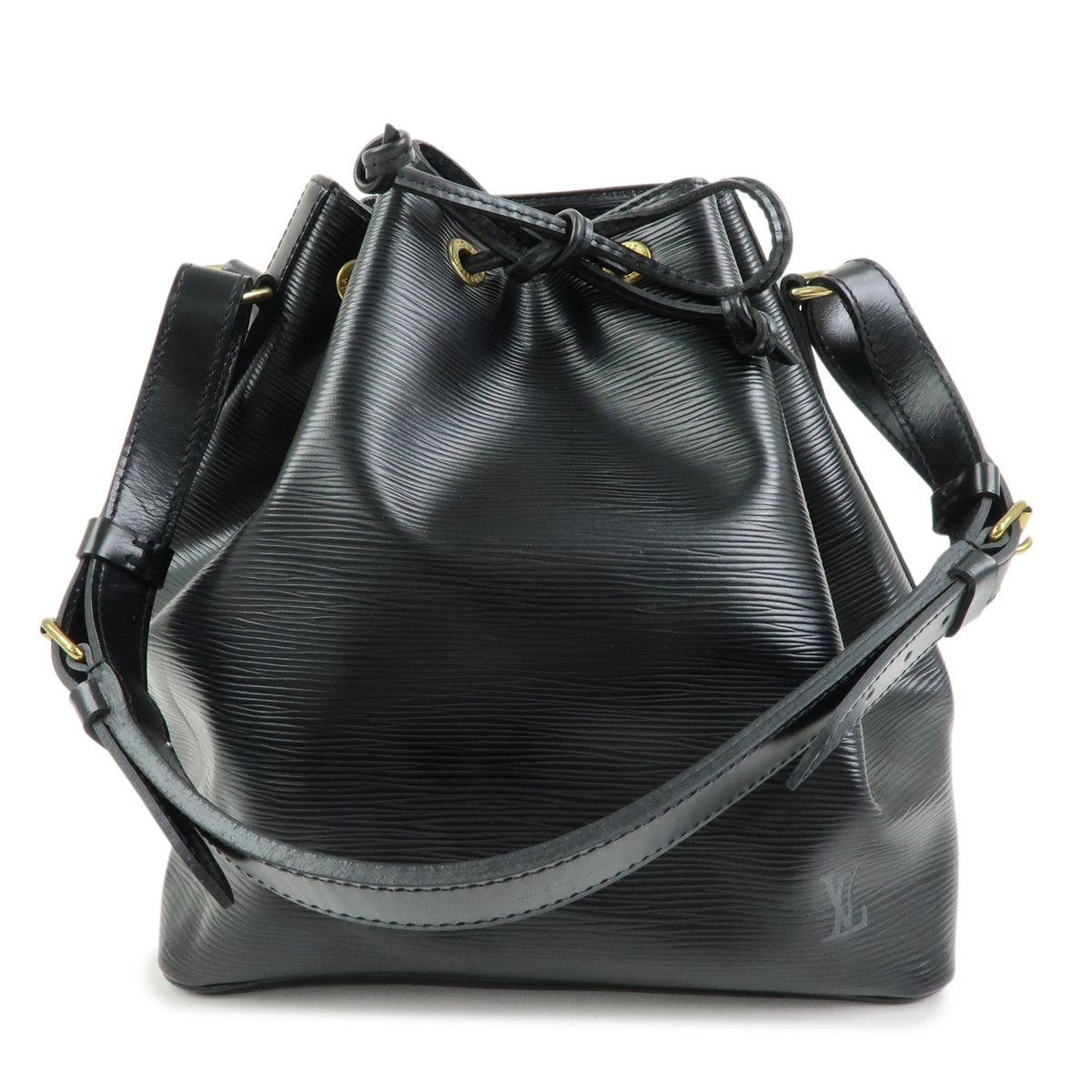 Louis Vuitton Epi Petit Noe Shoulder Bag Noir Black M44102