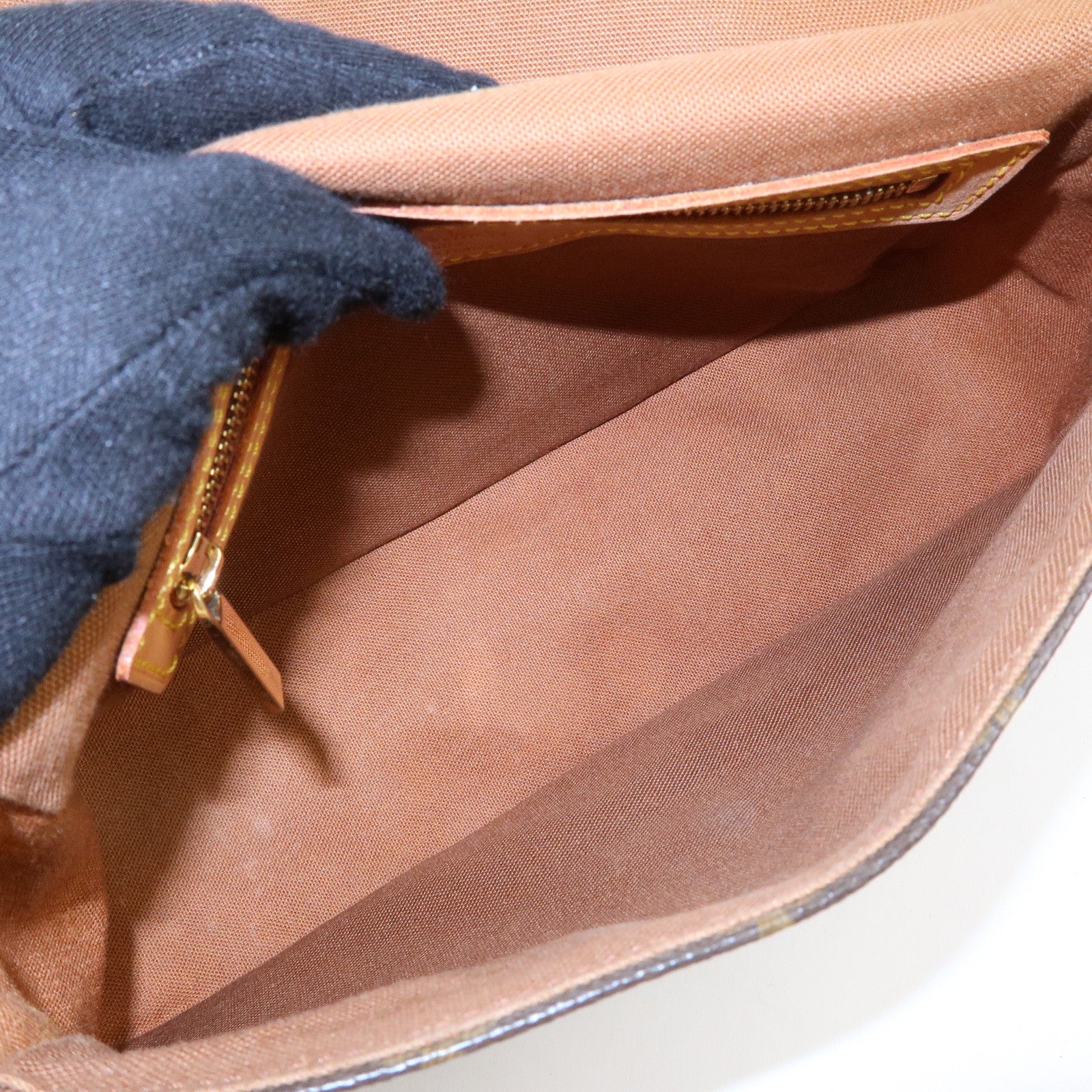 Louis Vuitton Monogram Mini Looping Shoulder Bag Brown M51147
