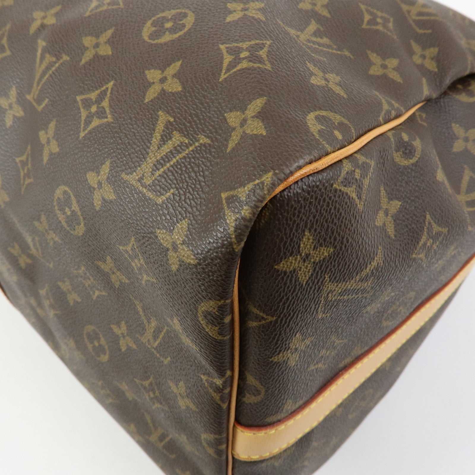 Louis Vuitton Monogram Keep All Bandouliere 55 Boston Bag M41414