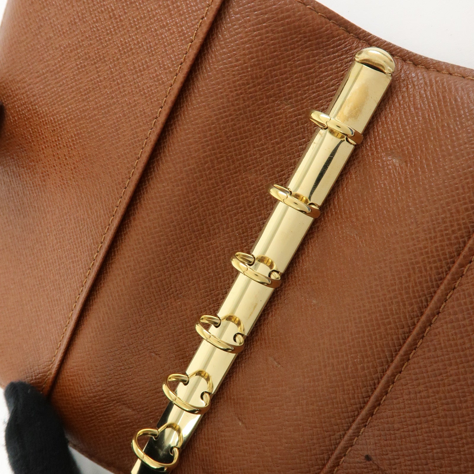 Louis Vuitton Monogram Agenda PM Planner Cover Brown R20005