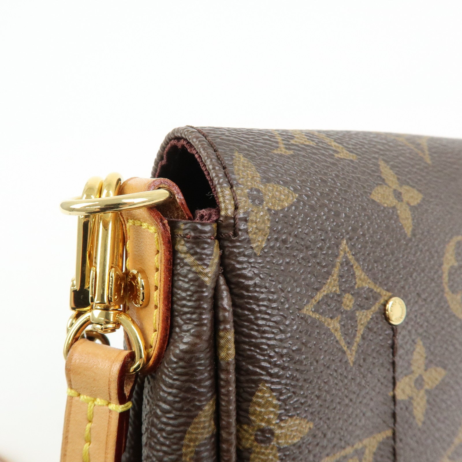 Louis Vuitton Monogram Favorite PM 2Way Shoulder Bag Brown M40717