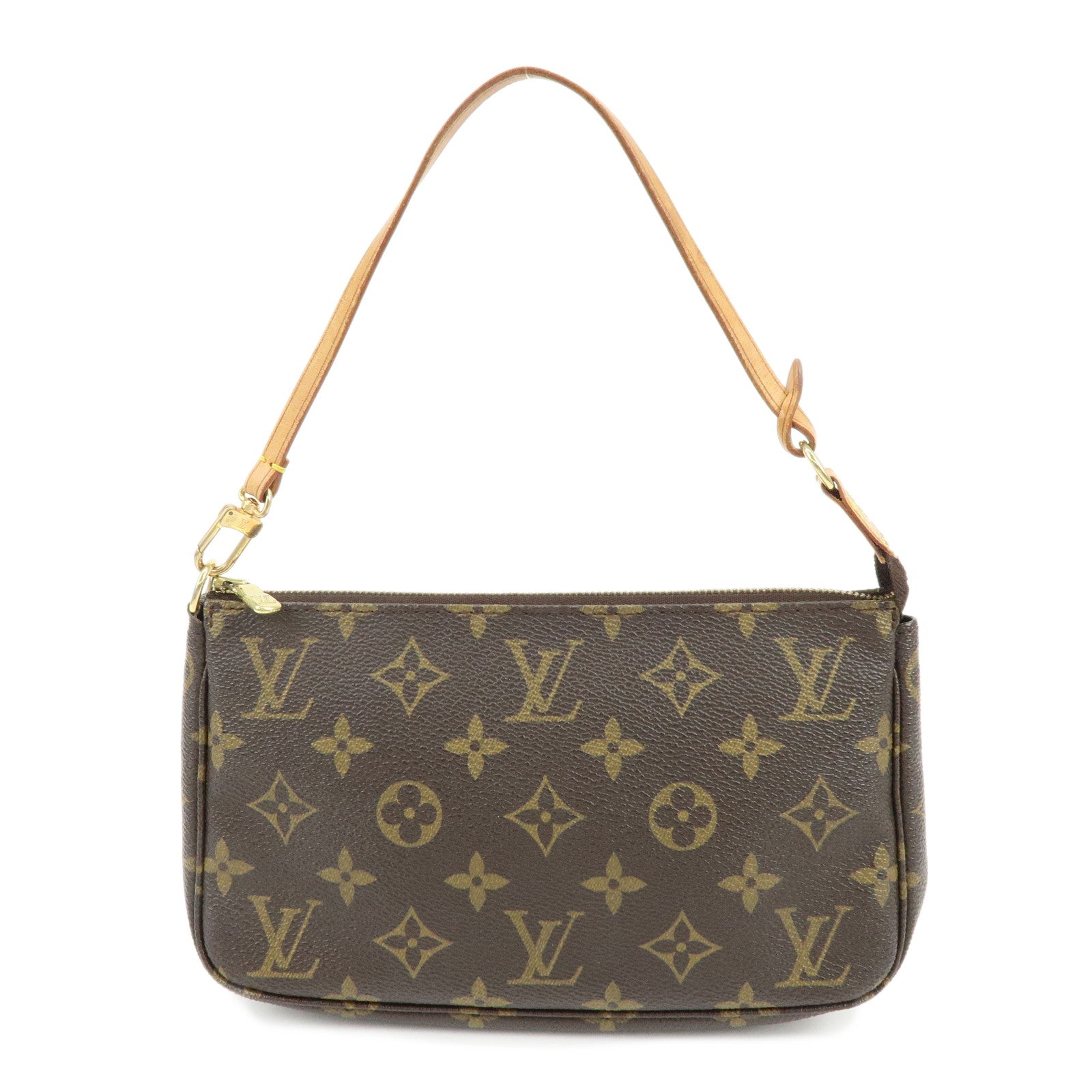 Louis Vuitton Monogram Pochette Accessoires Pouch Hand Bag M51980