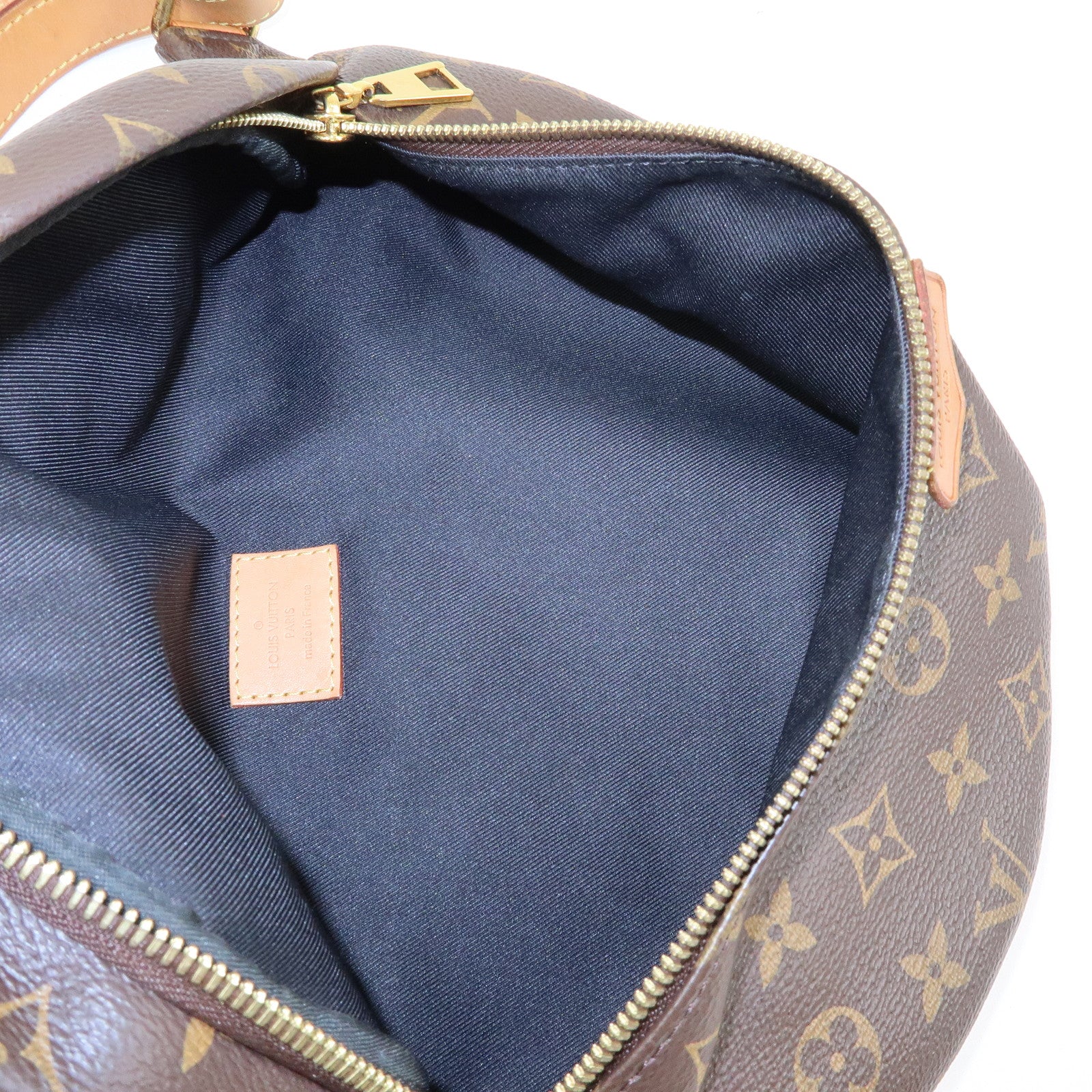 Louis Vuitton Monogram Bumbag Crossbody Shoulder Bag Brown M43644