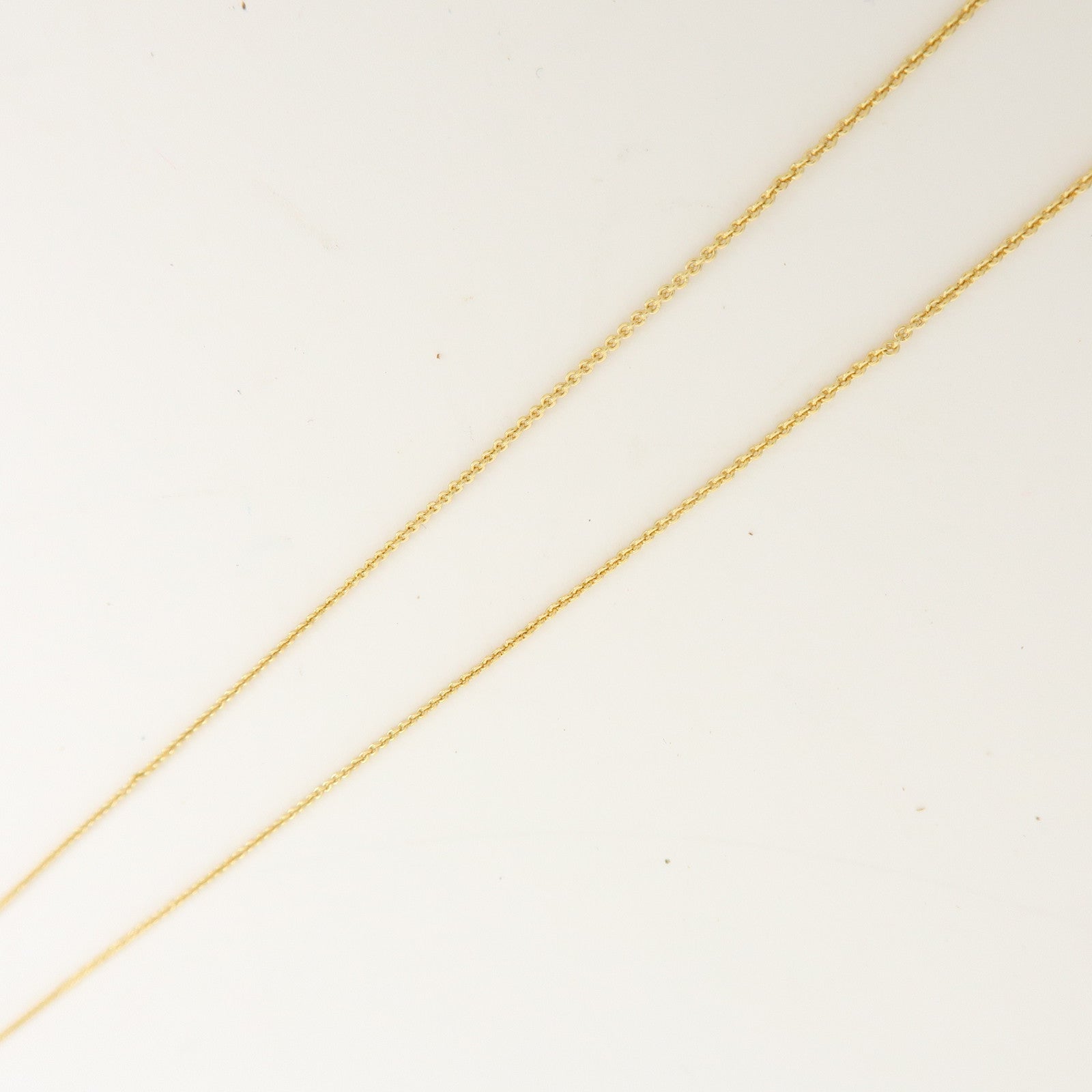 Christian Dior Logo Plate Metal Necklace Pendant Necklace Gold