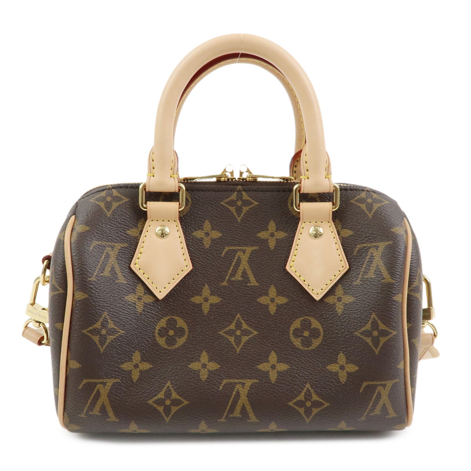 Louis Vuitton Monogram Speedy Bandouliere 20 Canvas Boston Bag M46222