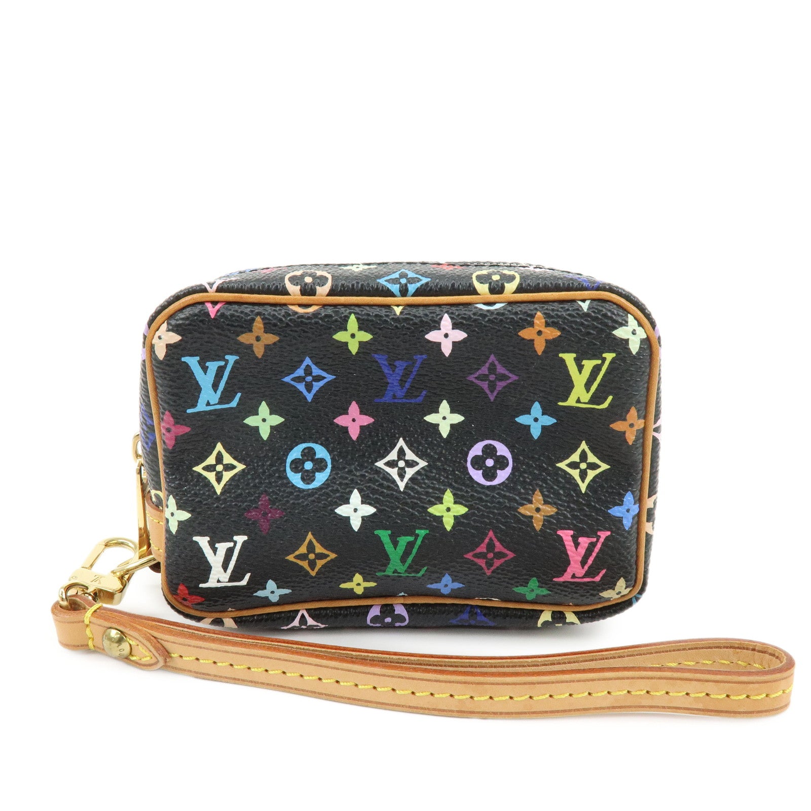 Louis Vuitton Monogram Multicolor Trousse Wapity Pouch Wrist Bag M58034