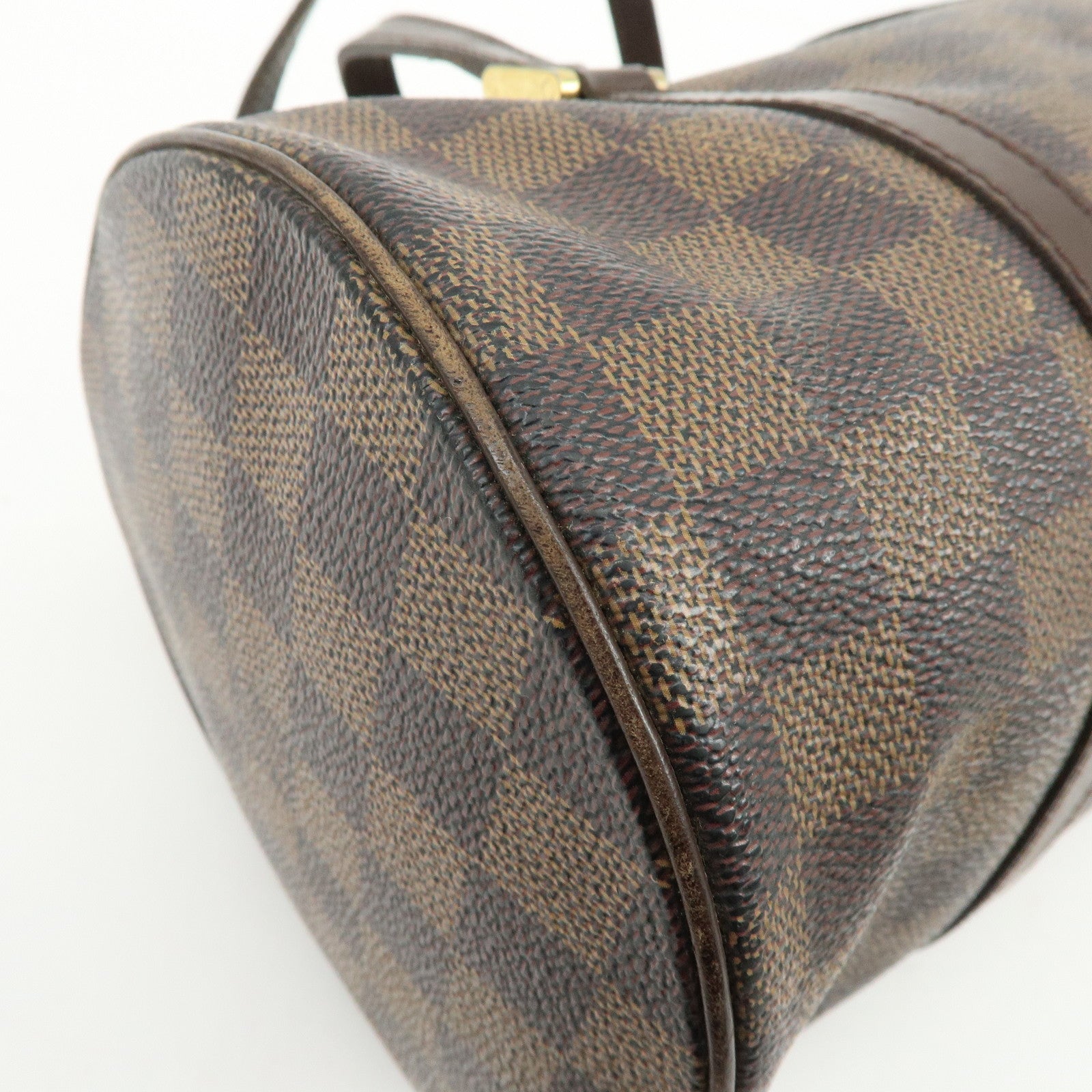 Louis Vuitton Damier Ebene Papillon 30 Hand Bag Brown N51303