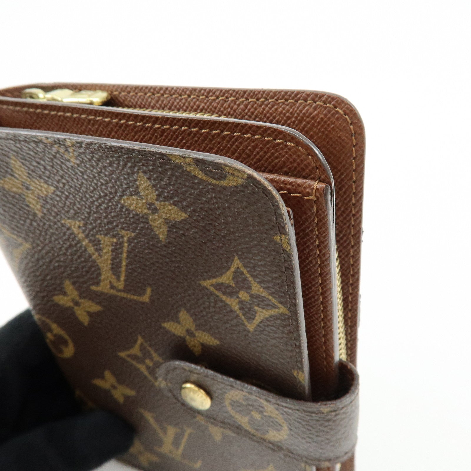 Louis Vuitton Monogram Porte Papier Zip Bi-fold Wallet M61207