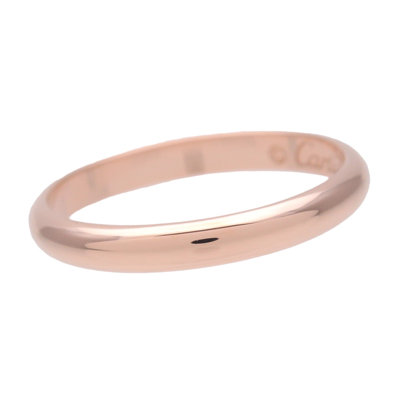 Cartier Wedding Ring K18 750PG Rose Gold #50 US5.25 EU50