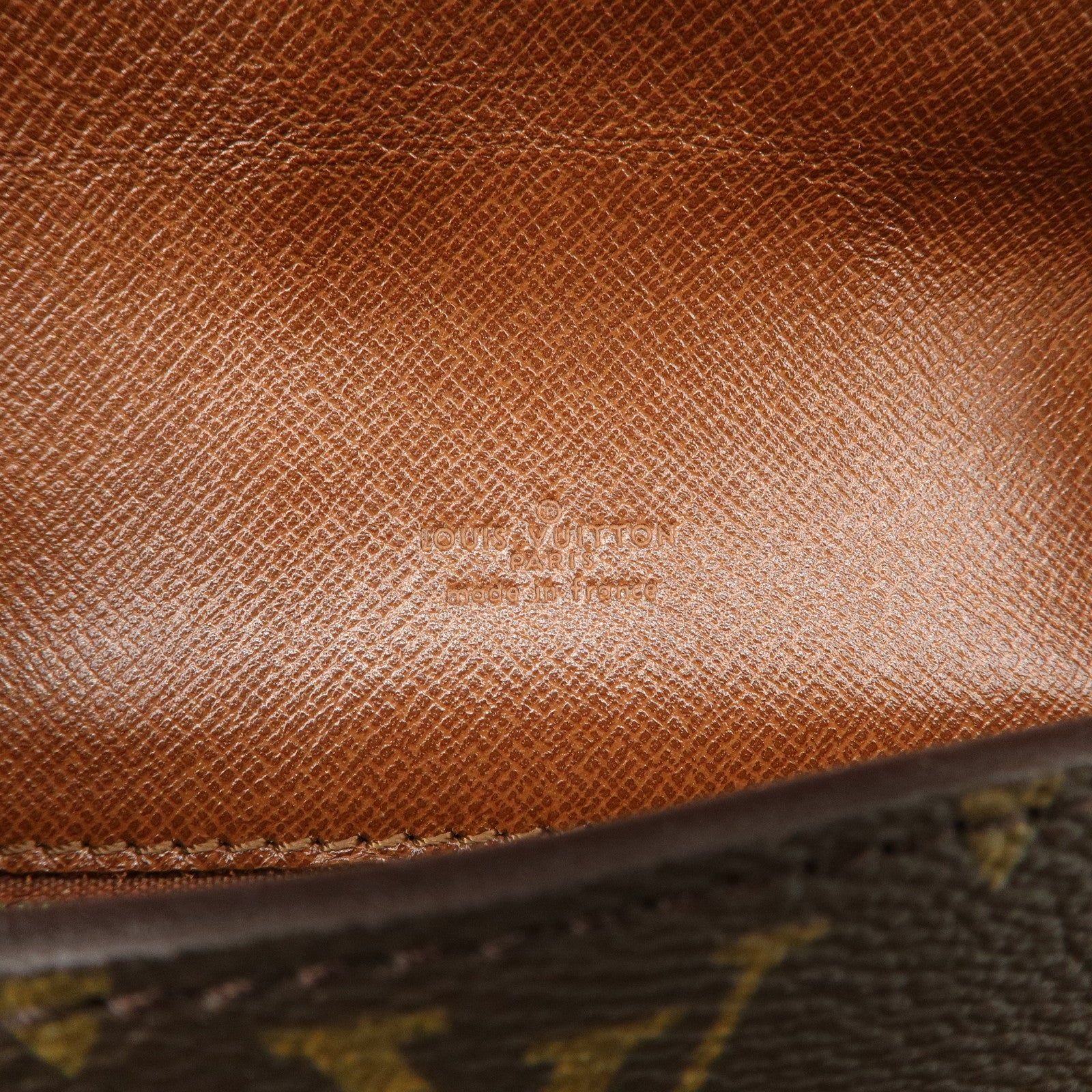 Louis Vuitton Monogram Saint Cloud GM Shoulder Bag Brown M51242 Used