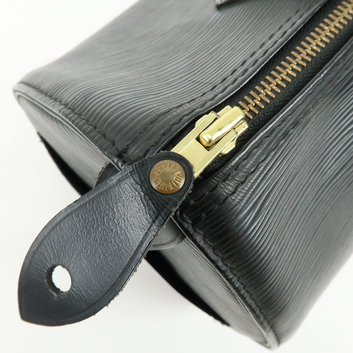 Louis Vuitton Epi Speedy 30 Boston Bag Hand Bag Noir Black M59022