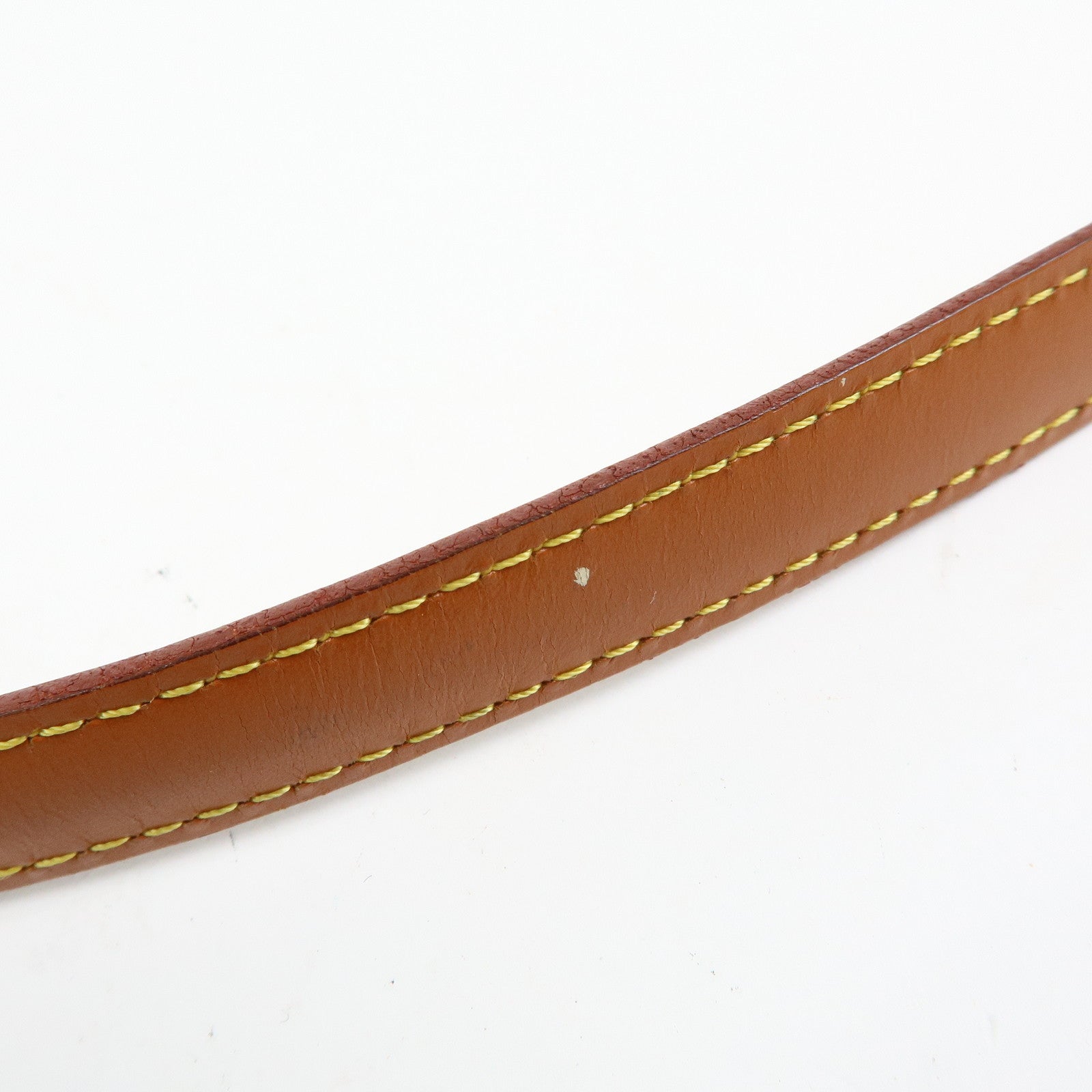 Louis Vuitton Adjustable Leather Shoulder Strap For Epi Bag Zipang Gold