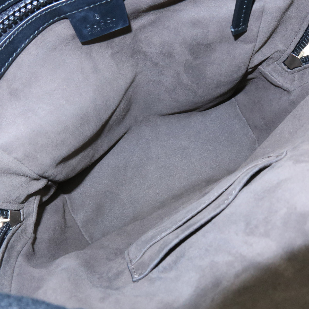 GUCCI GG Supreme Canvas Leather Backpack Rucksack Beige Black 429020